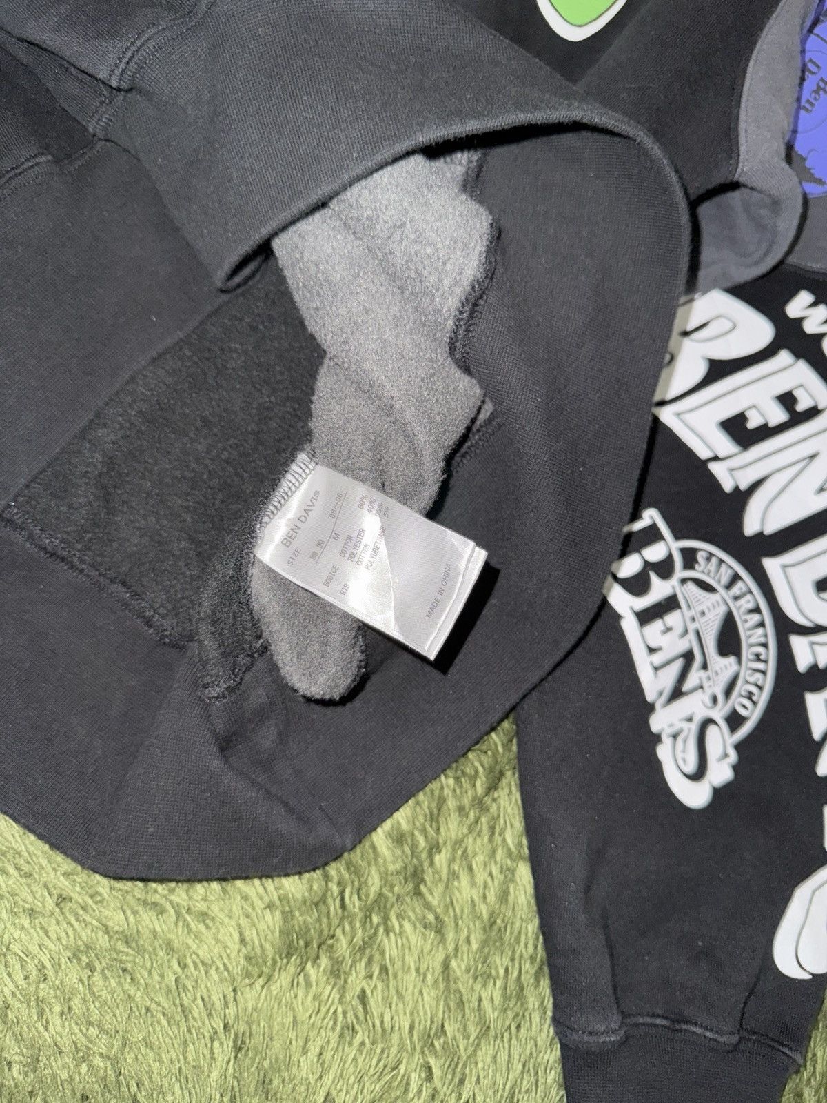 Ben Davis [M] Ben Davis Japan Exclusive Graphic Mixed Sweatshirt Size US M / EU 48-50 / 2 - 7 Thumbnail