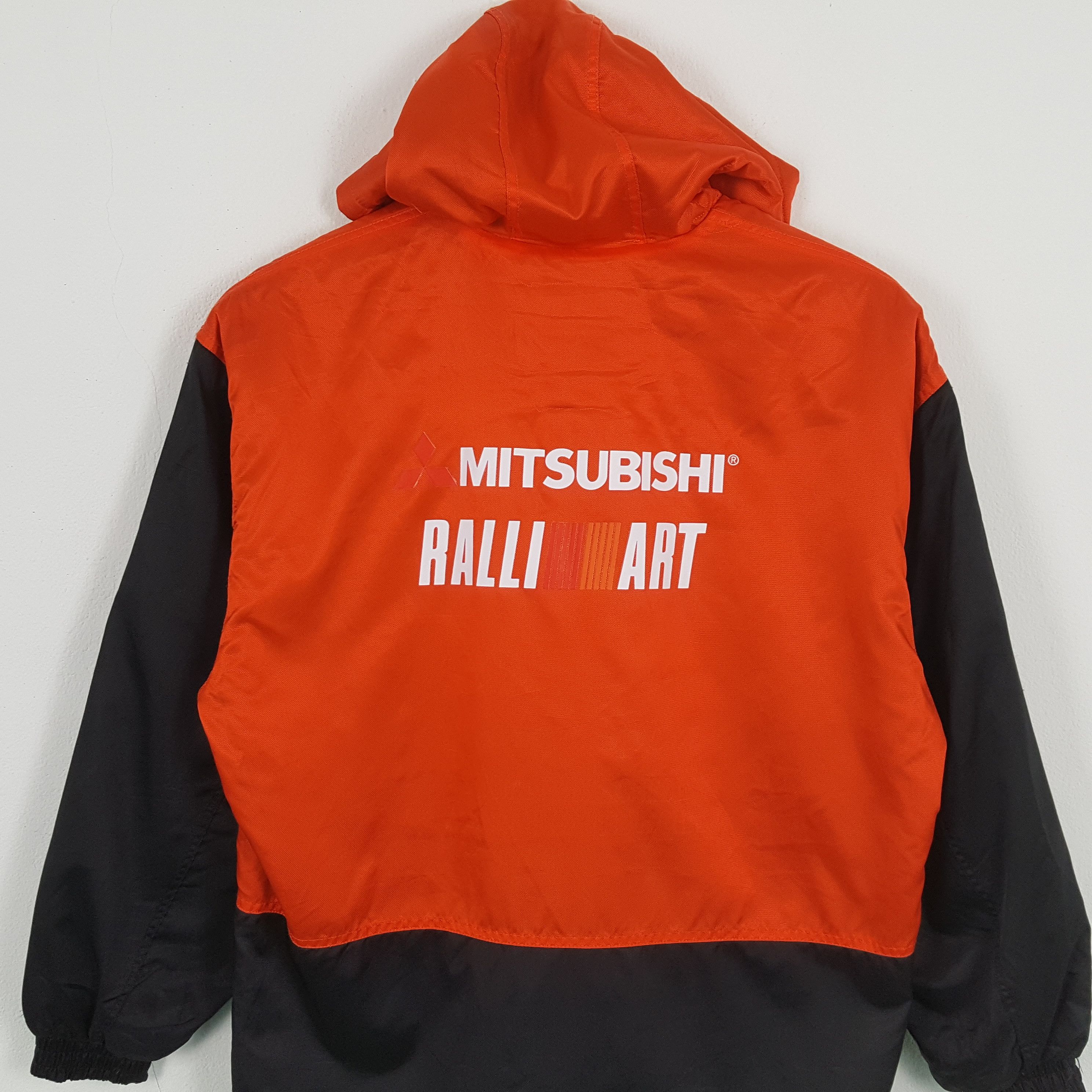 Japanese Brand × Vintage Vintage MITSUBISHI RALLI ART Japanese Racing Custom Jacket Size US XXL / EU 58 / 5 - 2 Thumbnail