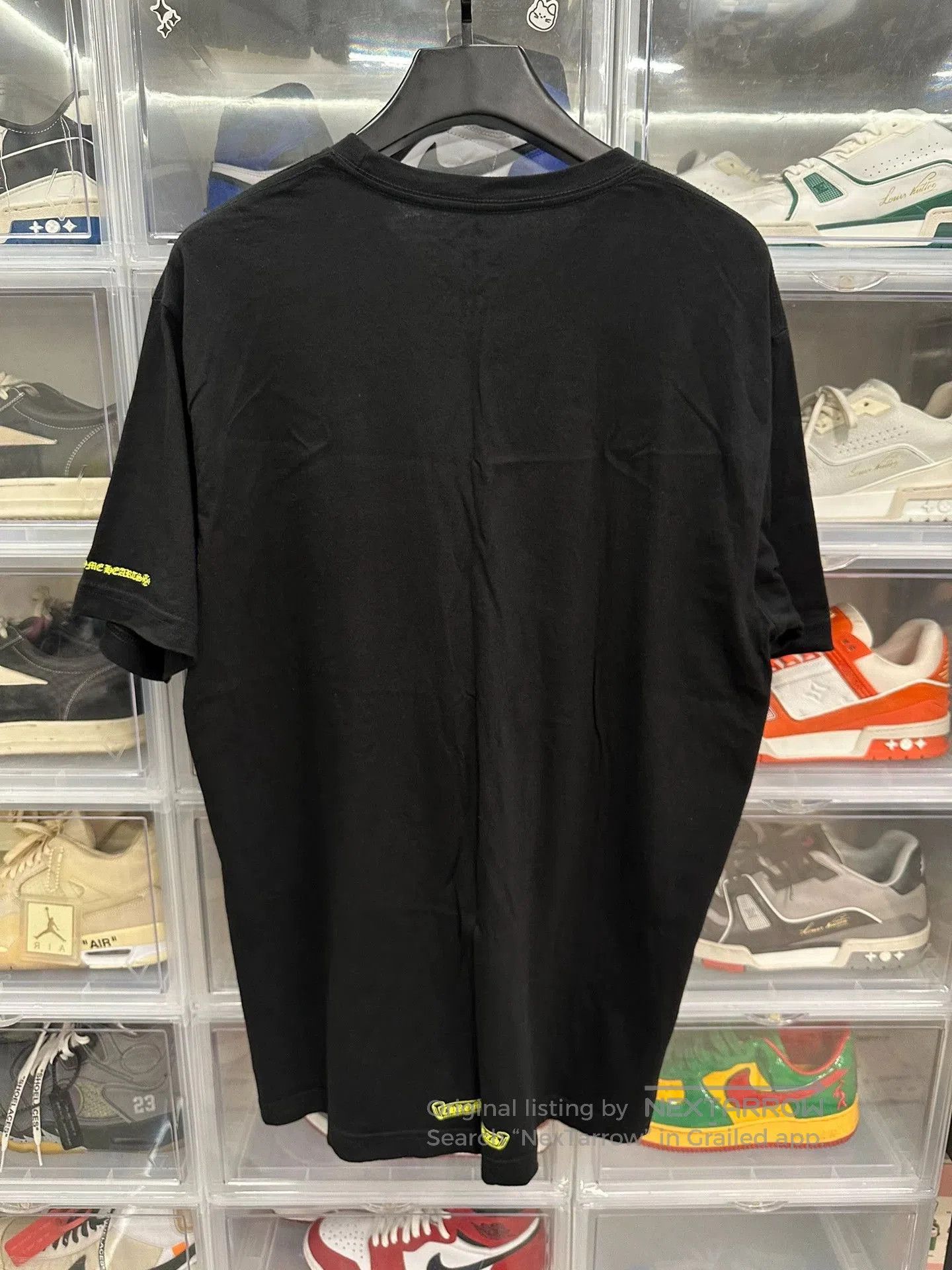 Chrome Hearts chrome hearts yellow lettering short sleeve t-shirt. Size US XL / EU 56 / 4 - 3 Thumbnail