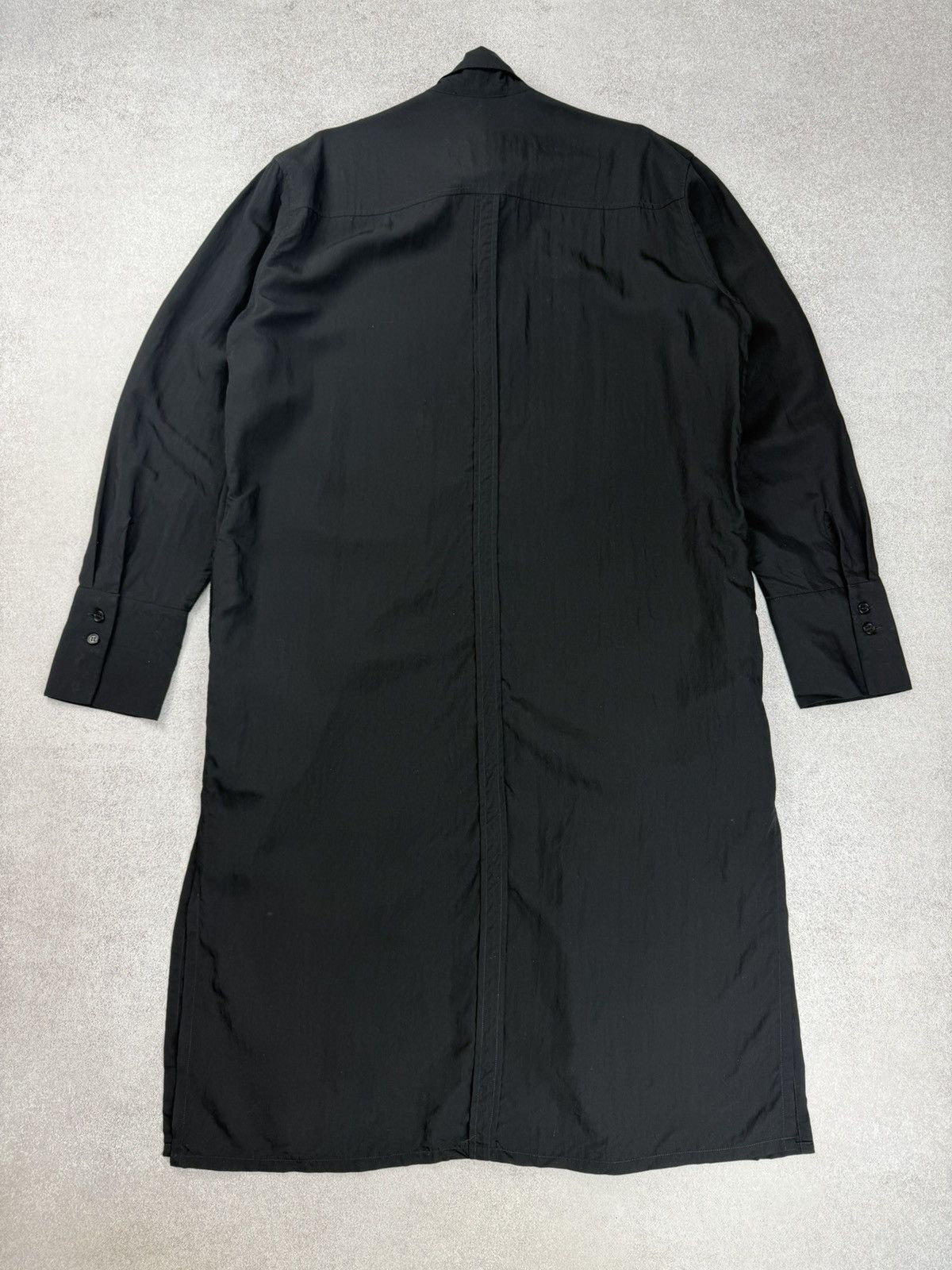 Barena Barena Venezia Black Long Shirt Size 46 Oversized Fit Size US S / EU 44-46 / 1 - 7 Thumbnail