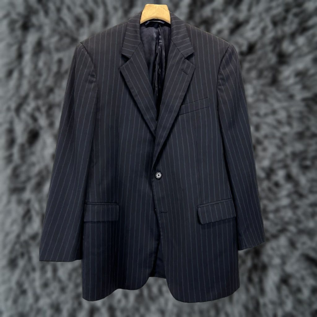 Brooks Brothers Brooks Brothers Sport Coat Jacket Mens 42 Regular Navy Blue 2 Button 100% Wool Size US XS / EU 42 / 0 - 1 Thumbnail