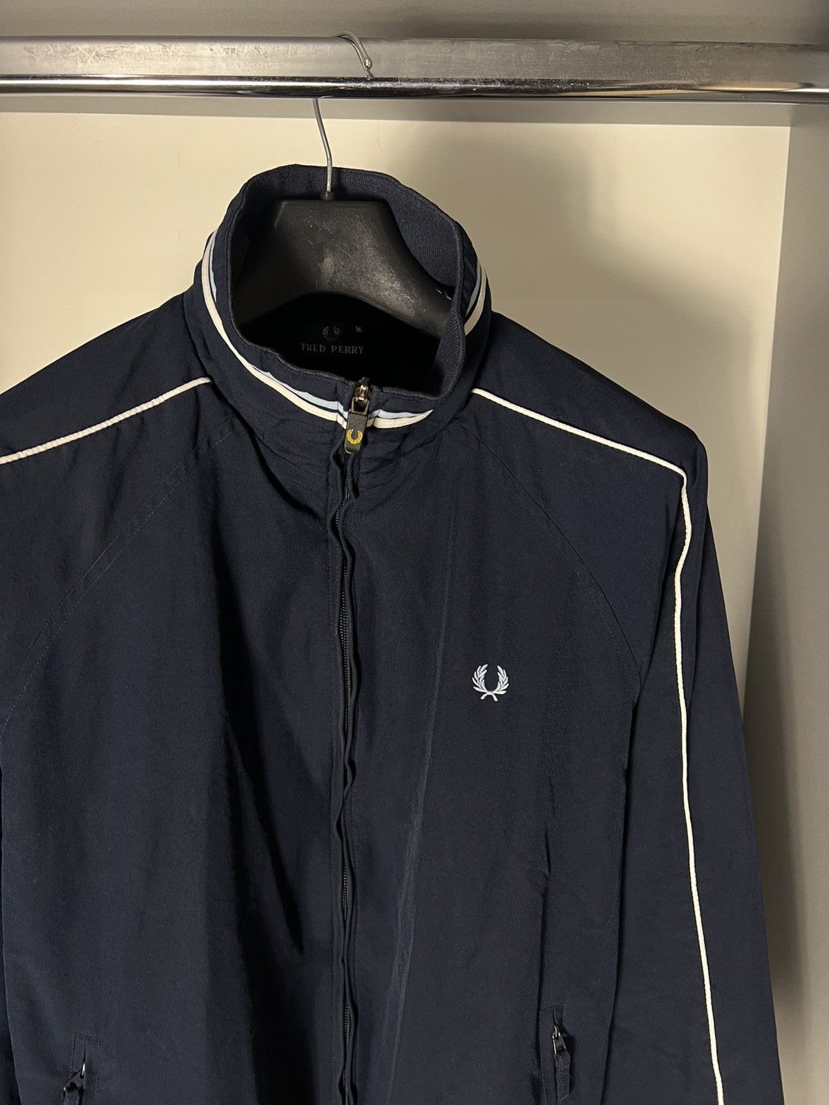 Fred Perry × Vintage VERY RARE FRED PERRY FULL ZIP LIGHT JACKET ENGLAND STYLE 90s Size US M / EU 48-50 / 2 - 3 Thumbnail