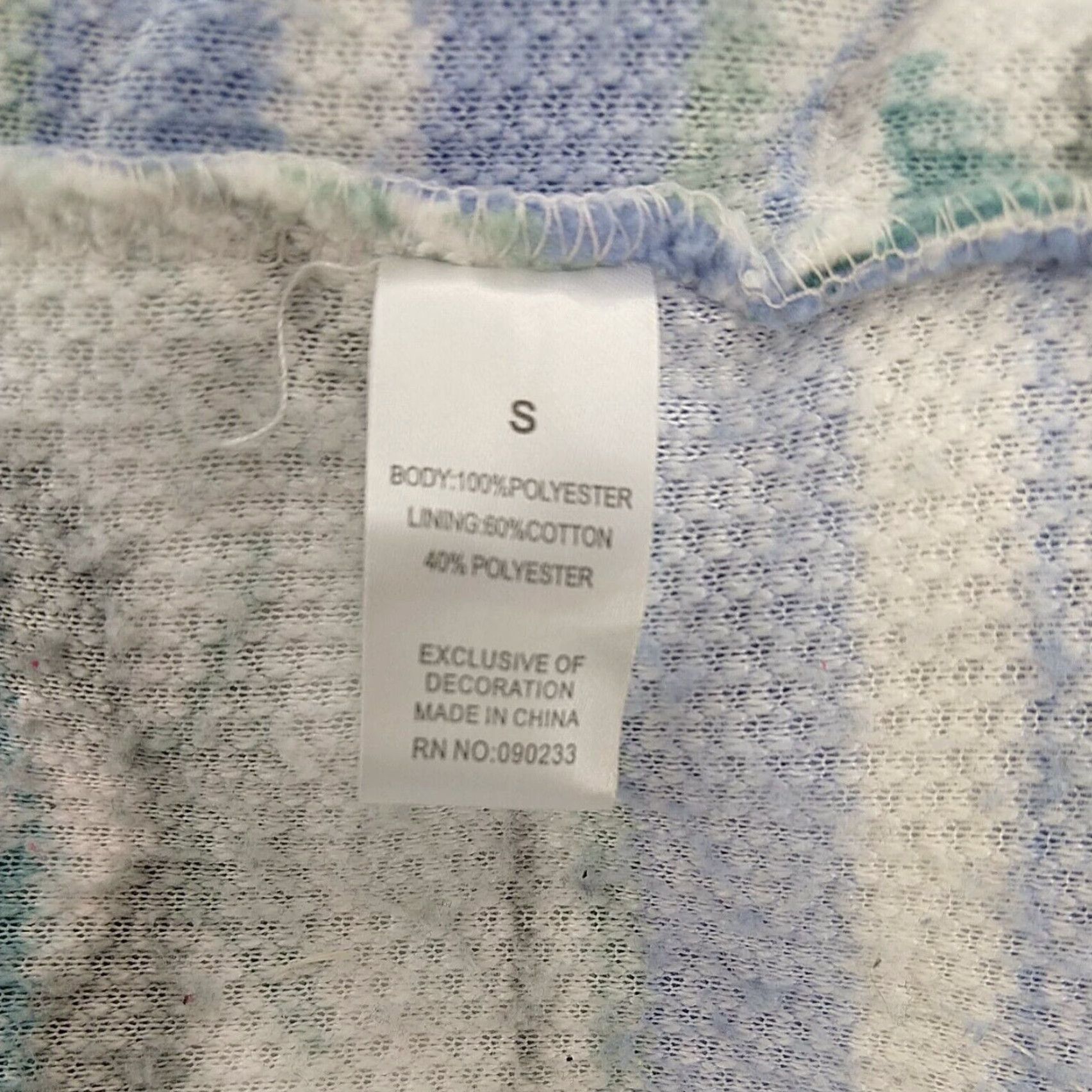 Pacsun PacSun Women Jacket S Full Zip Sherpa Aztec Multicolor Floral Colorful Fall Winter Size S / US 4 / IT 40 - 7 Thumbnail
