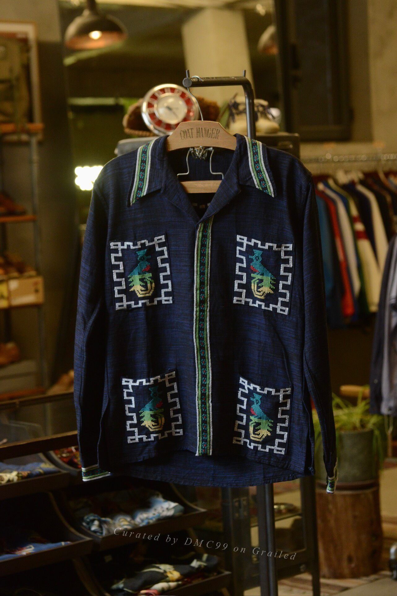 Vintage Vintage 1970's Guatemala Embroidered Shirt Size US M / EU 48-50 / 2 - 1 Thumbnail