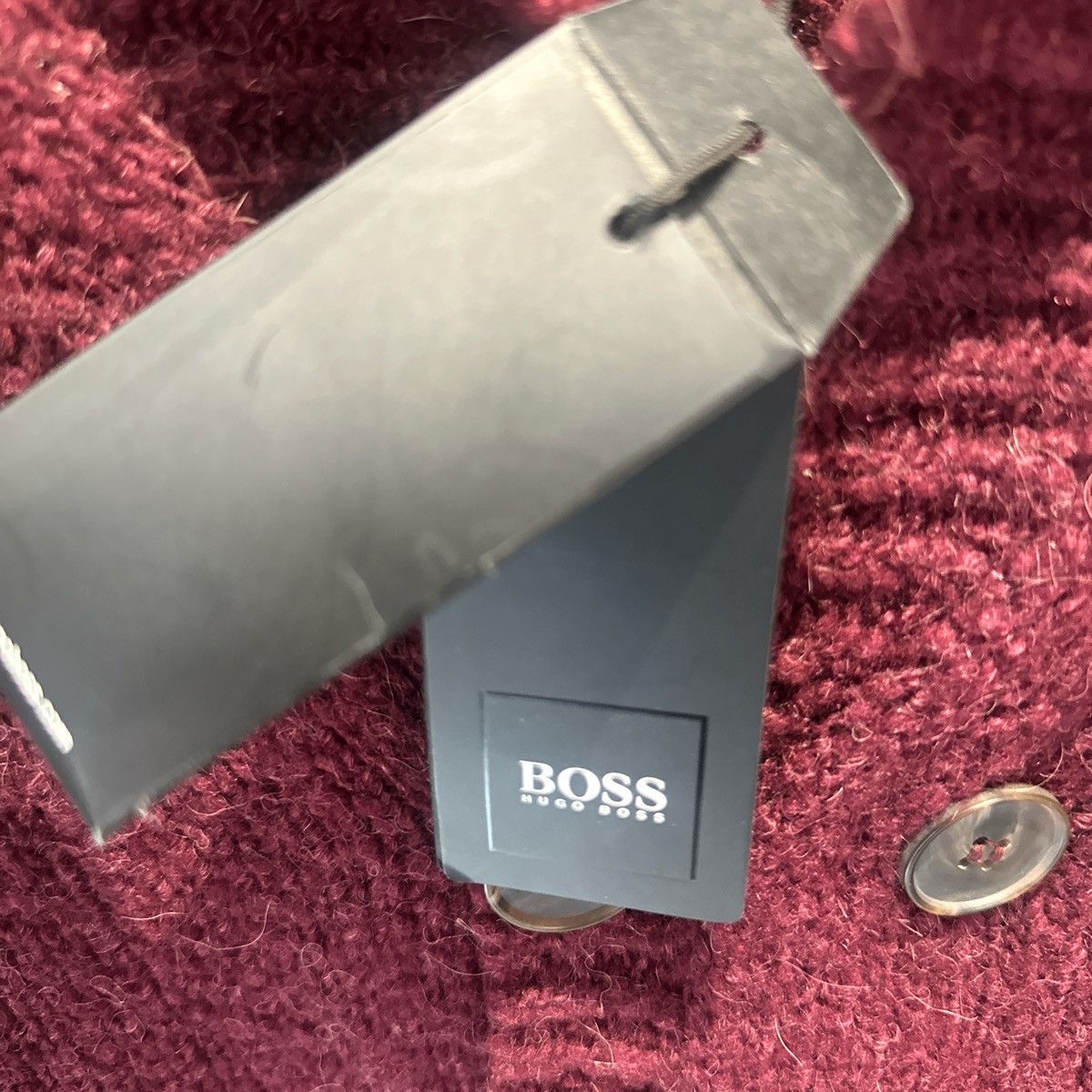 Hugo Boss BOSS. Hugo Boss - Gilet / Cardigan Size US M / EU 48-50 / 2 - 4 Thumbnail