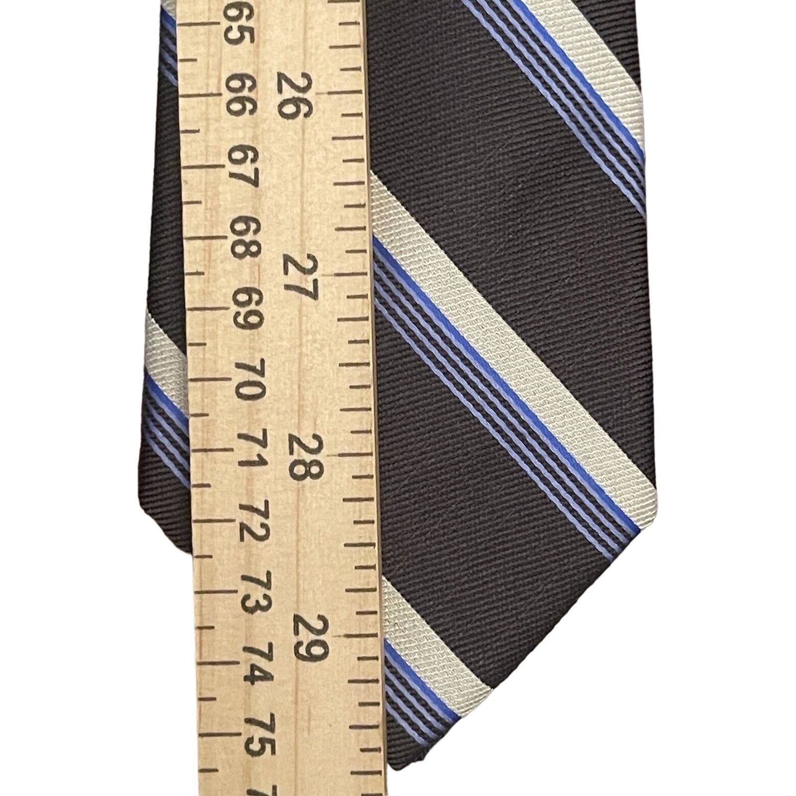 Black Brown 1826 Black Brown 1826 Black Blue 71% Silk 29% Wool Made In China Size ONE SIZE - 5 Thumbnail