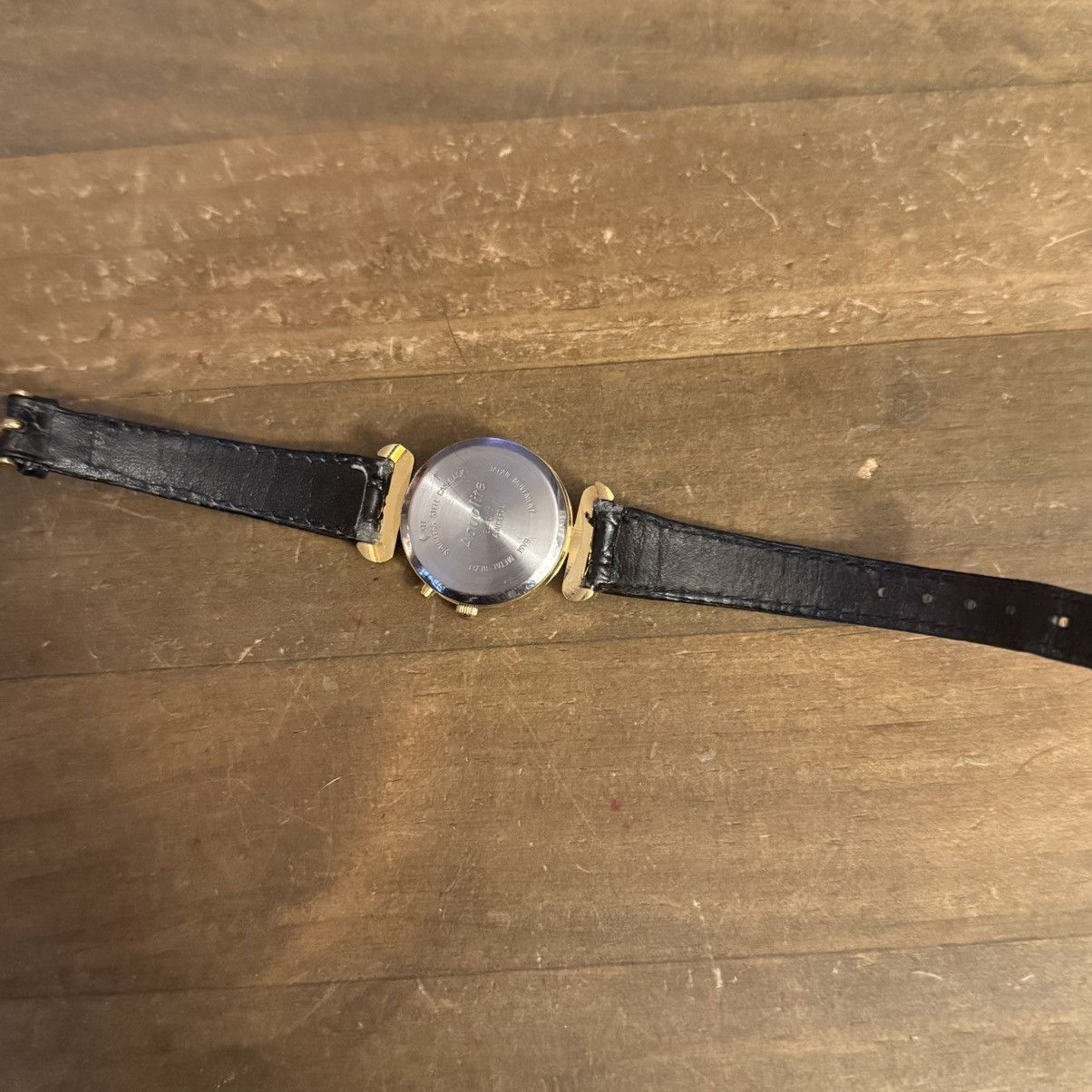 Vintage Vintage Aqualite leather watch Size ONE SIZE - 10 Thumbnail