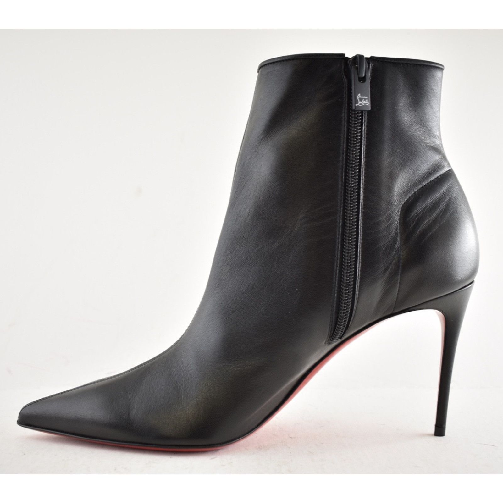 Christian Louboutin Christian Louboutin Sporty Kate Booty 85 Black Leather CL Size US 11 / IT 41 - 12 Thumbnail