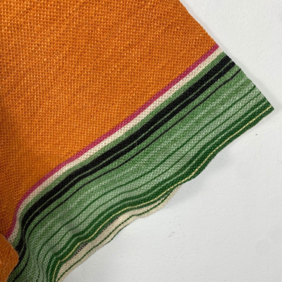 Polo Ralph Lauren Vintage 80's Polo Ralph Lauren NAVAJO Striped Linen Polo Size US XL / EU 56 / 4 - 3 Thumbnail