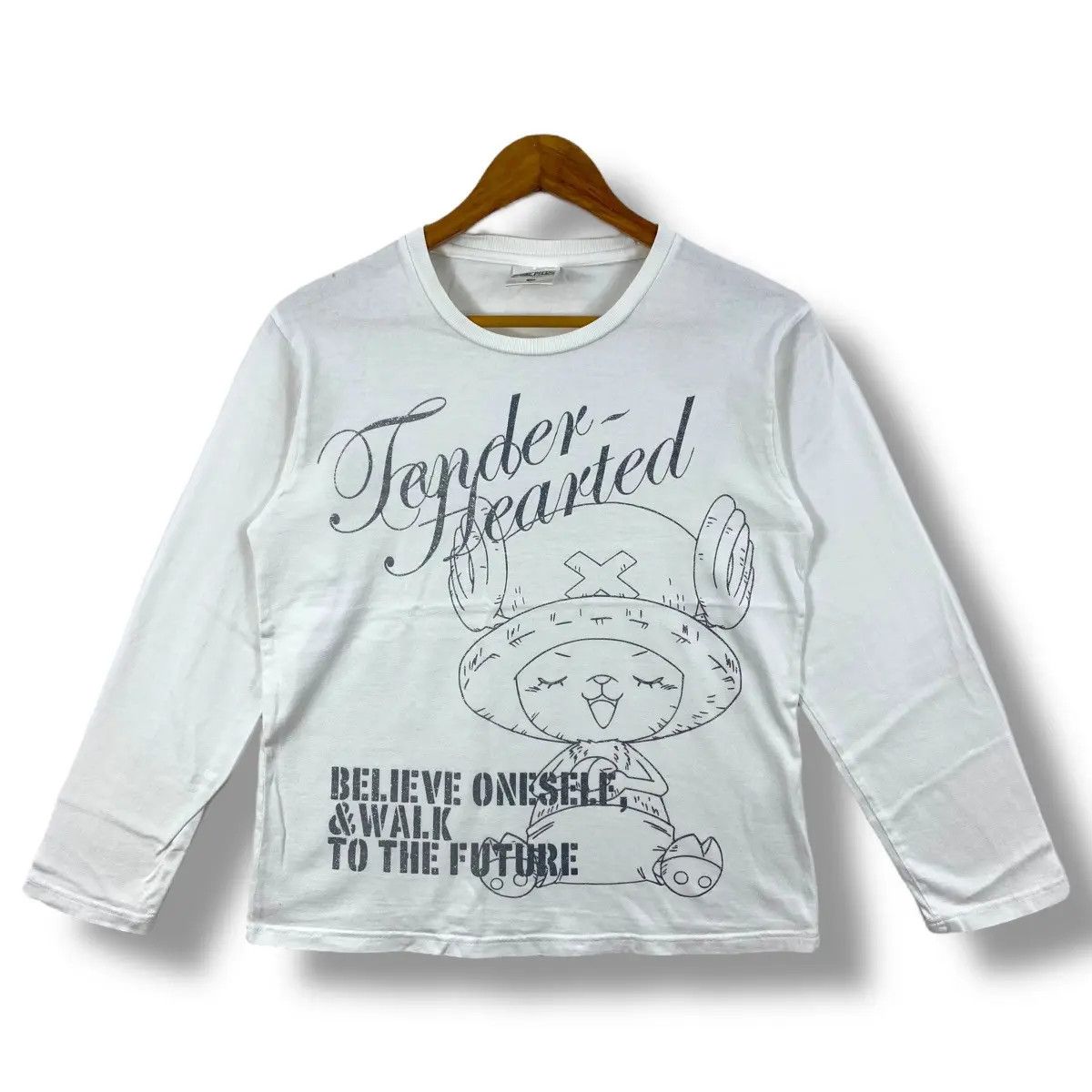 Anime Vintage 00's ONE PIECE Tony Tony Chopper Anime Graphic Size US M / EU 48-50 / 2 - 1 Thumbnail