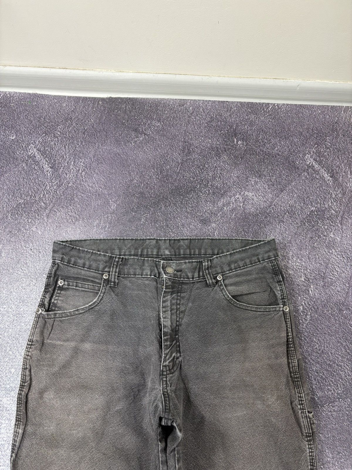 Dickies Vintage Dickies Y2K Workwear Hype Denim Flared Pants Jeans Size US 32 / EU 48 - 11 Thumbnail
