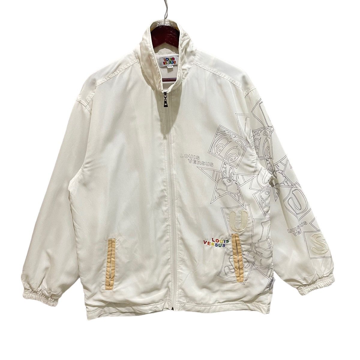 Cartoon Network × Versus × Vintage LOUIS VERSUS Zipper Light Jacket Size US XL / EU 56 / 4 - 2 Thumbnail
