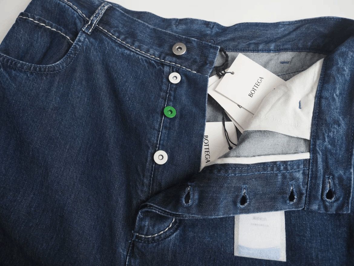 Bottega Veneta Sz 48 Bottega Veneta 21SS Fluid Plain Denim-2505 Size US 32 / EU 48 - 3 Thumbnail