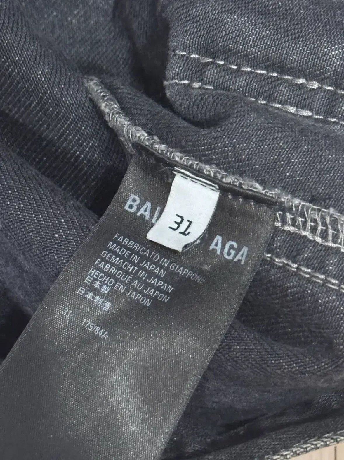 Balenciaga Balenciaga Raver Denim Pants Size US 31 - 5 Thumbnail