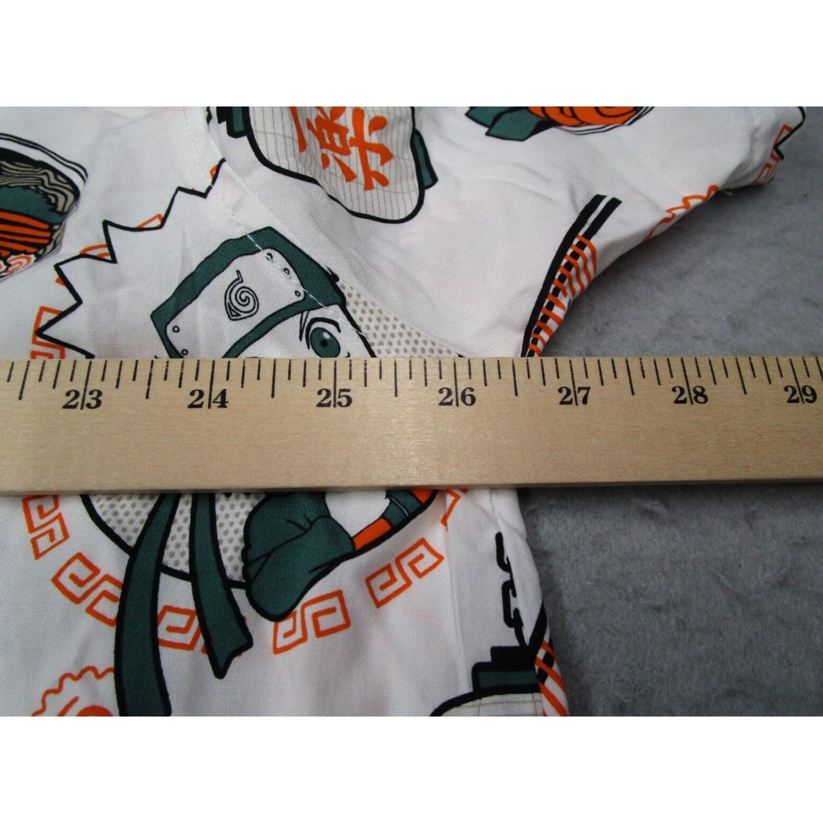 Vintage Naruto Shirt Adult 2XL White Button-Up Short Sleeve Hawaiian Geometric Logo Anime 2007 Mens Size US XXL / EU 58 / 5 - 7 Thumbnail