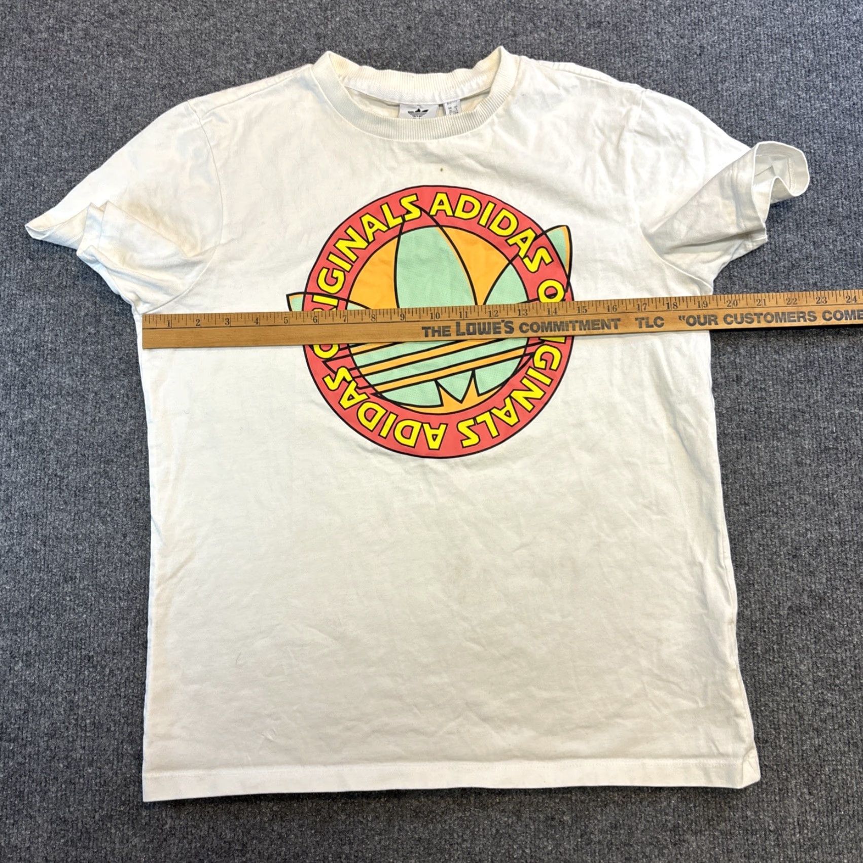 Vintage adidas Originals Graphic Boyfriend Tee Shirt Women XS? Size S / US 4 / IT 40 - 5 Thumbnail