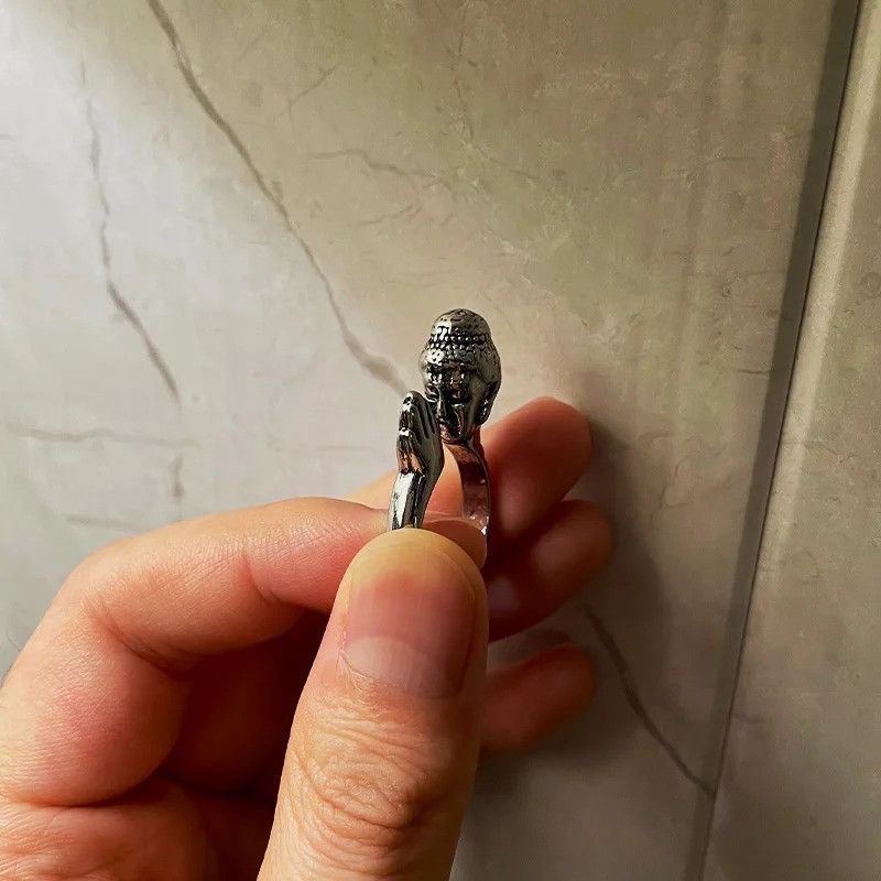 Japanese Brand × Jewelry × Vintage Praying Hands Ring Size ONE SIZE - 2 Thumbnail