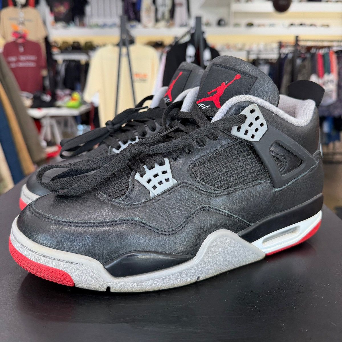 Jordan Brand Air Jordan 4 Bred Reimagined Size 9 (2024) Size US 9 / EU 42 - 1 Thumbnail