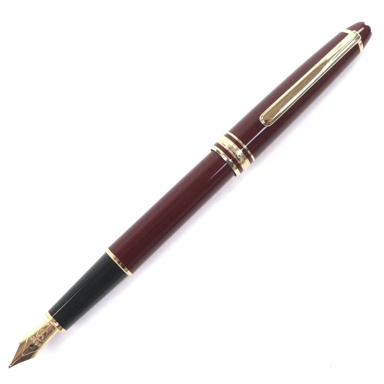Montblanc Montblanc Montblanc Meisterstück 14K Fountain Pen Precious Metal Pen DUTY FREE for USA Size ONE SIZE - 1 Thumbnail