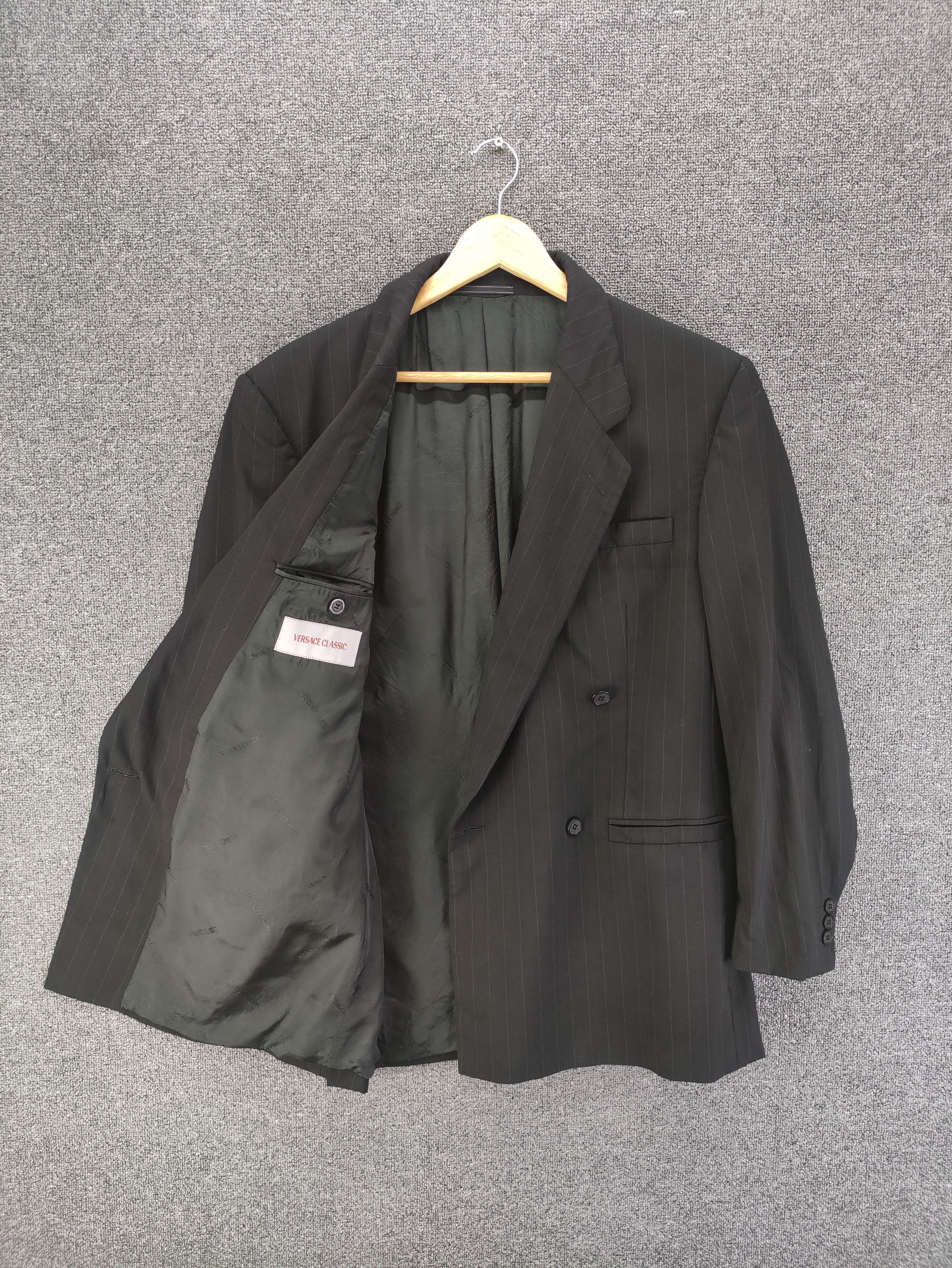 Versace Versace Classic Coat Blazer Suit Jacket Size US M / EU 48-50 / 2 - 2 Thumbnail