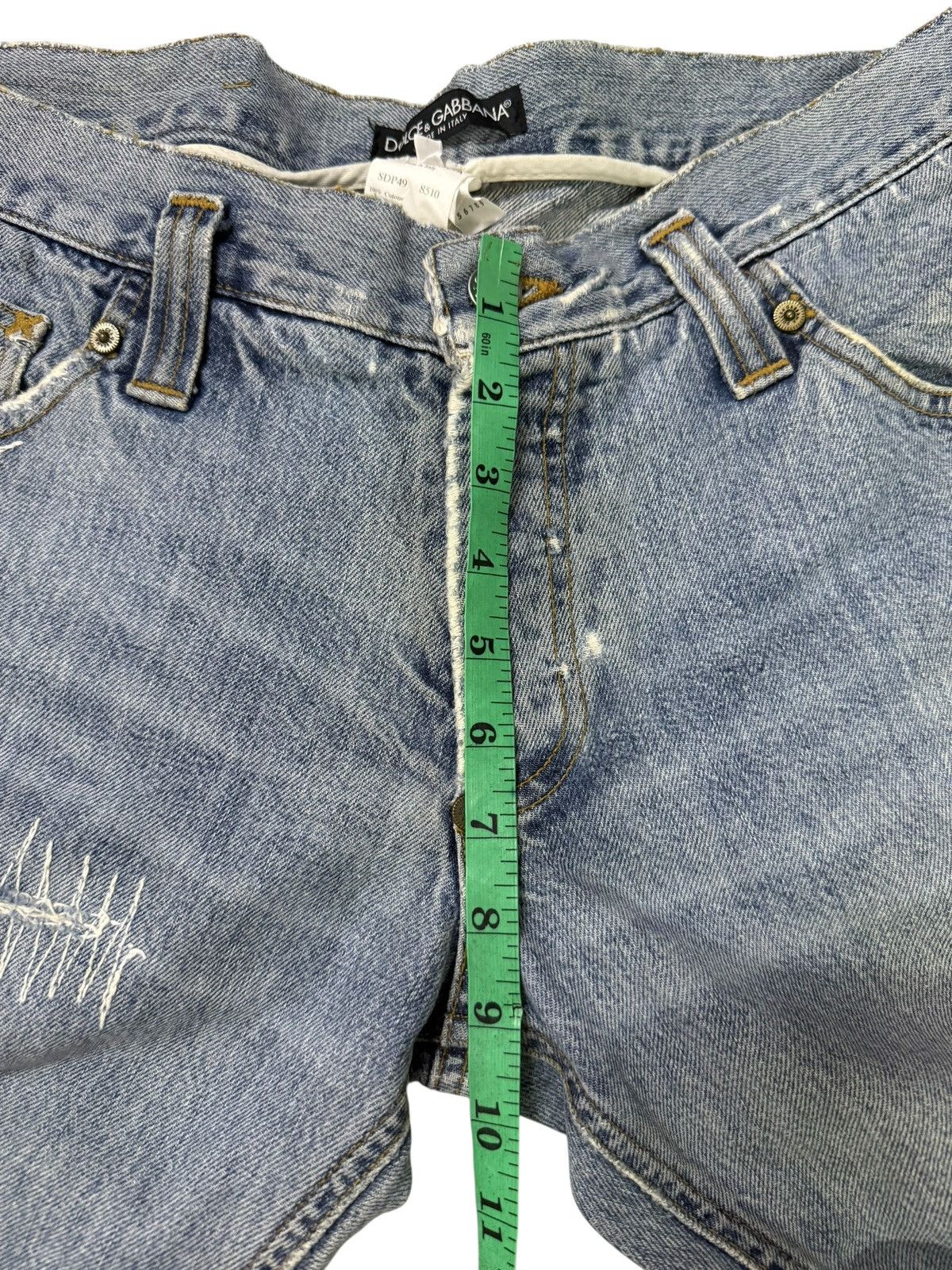Dolce & Gabbana Flared Jeans Dolce & Gabbana Distressed Boot Cut Denim Size US 33 - 10 Thumbnail