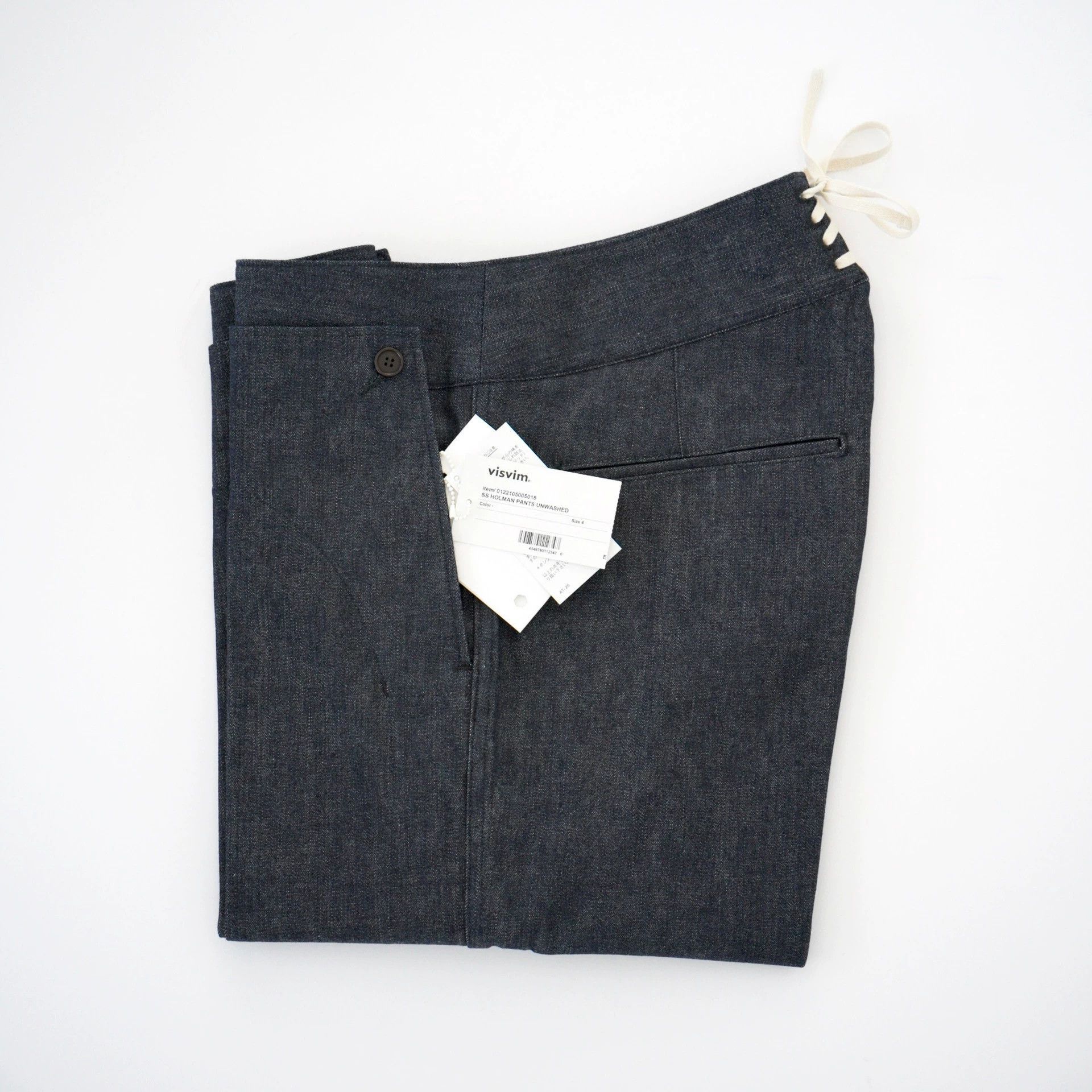 Visvim VISVIM 22SS HOLMAN PANTS UNWASHED RAW DENIM 11oz 4 Size US 34 / EU 50 - 1 Thumbnail