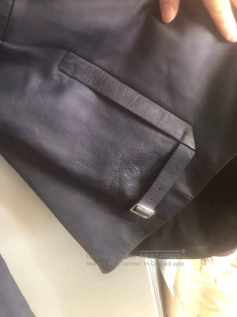 Jil Sander Jil Sander size 48 Show style leather jacket Size US M / EU 48-50 / 2 - 3 Thumbnail
