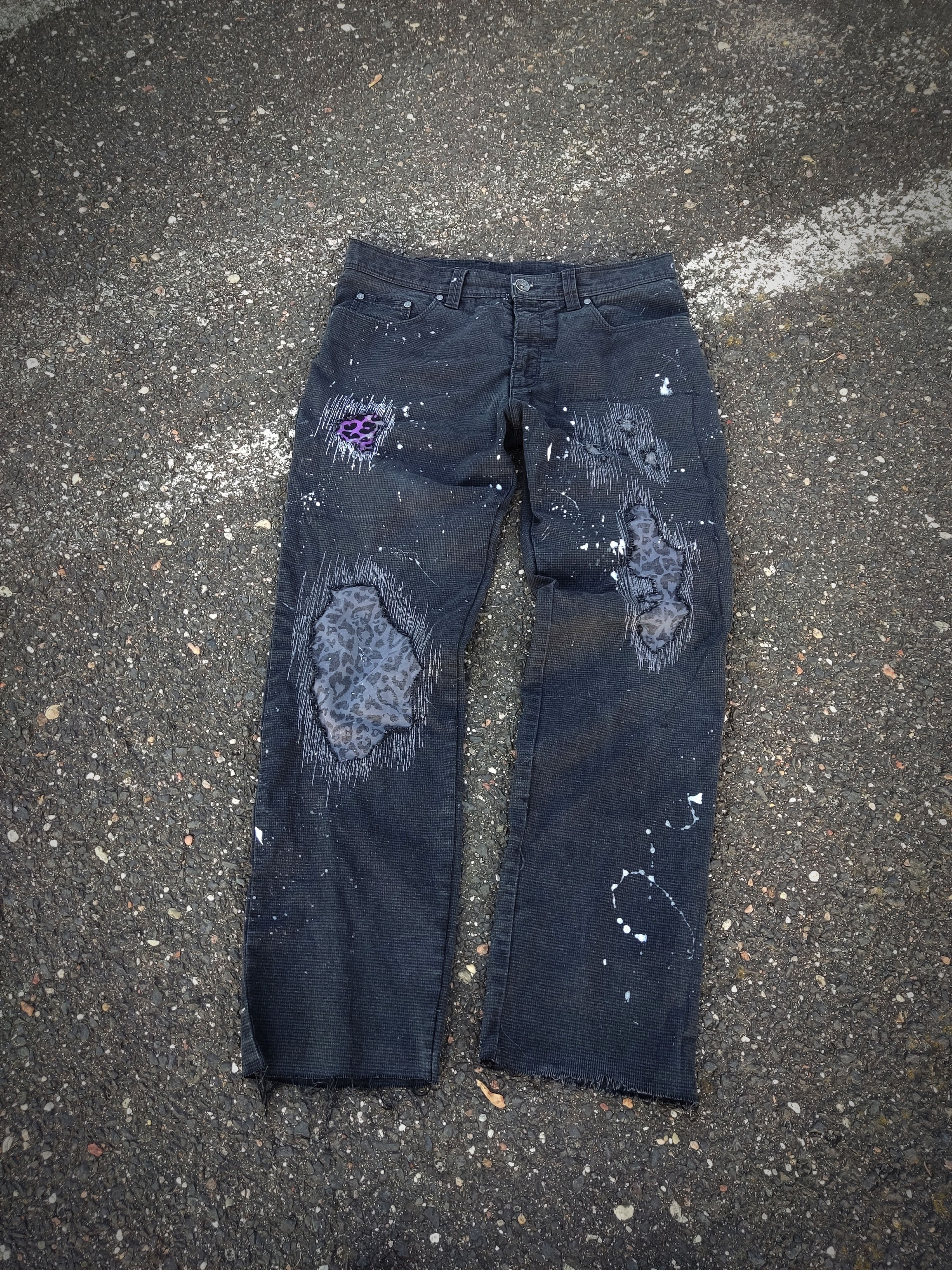 Vintage Vintage Number Nine Inspired Repaired Denim Patchwork | Grailed