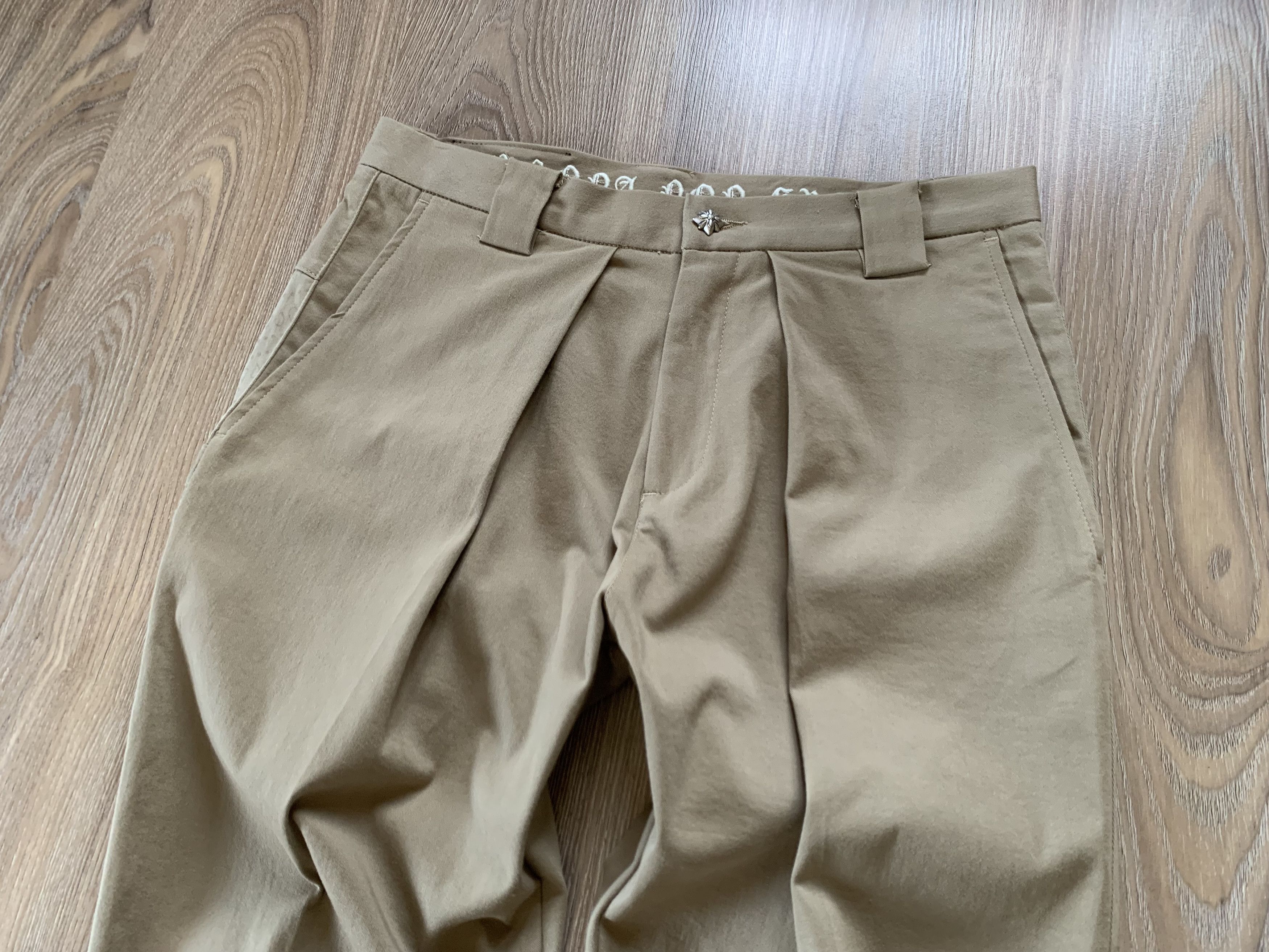 John Richmond Rare John Richmond Beige Pants Trousers Size US 34 / EU 50 - 4 Thumbnail