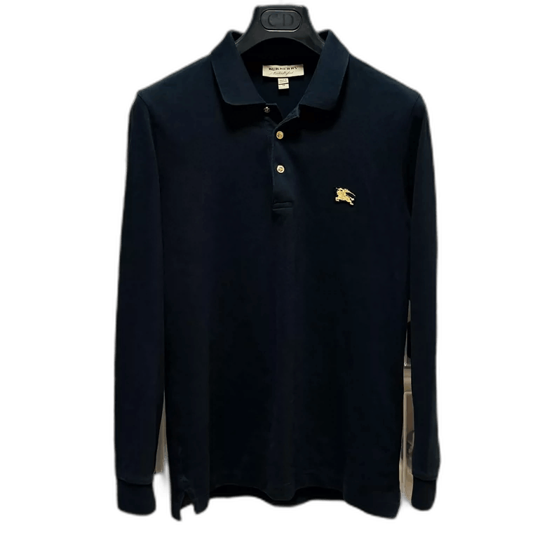Burberry Men's Long Sleeve Polo Shirt