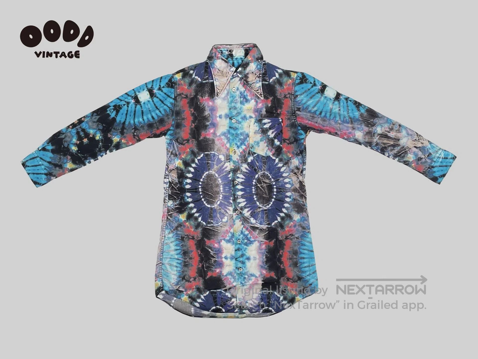 Junya Watanabe Psychedelic Tie-Dye Shirt by Junya Watanabe. Size US M / EU 48-50 / 2 - 3 Thumbnail