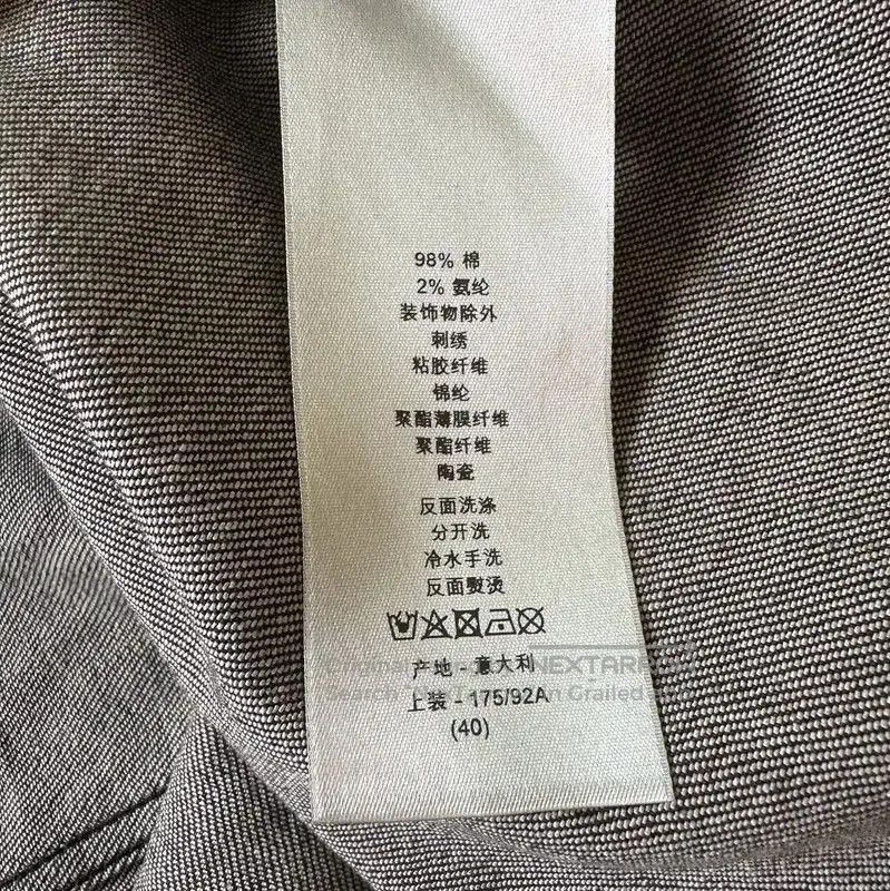 Dior Dior Black Long Sleeve Cotton Blend Shirt . Size US XL / EU 56 / 4 - 6 Thumbnail