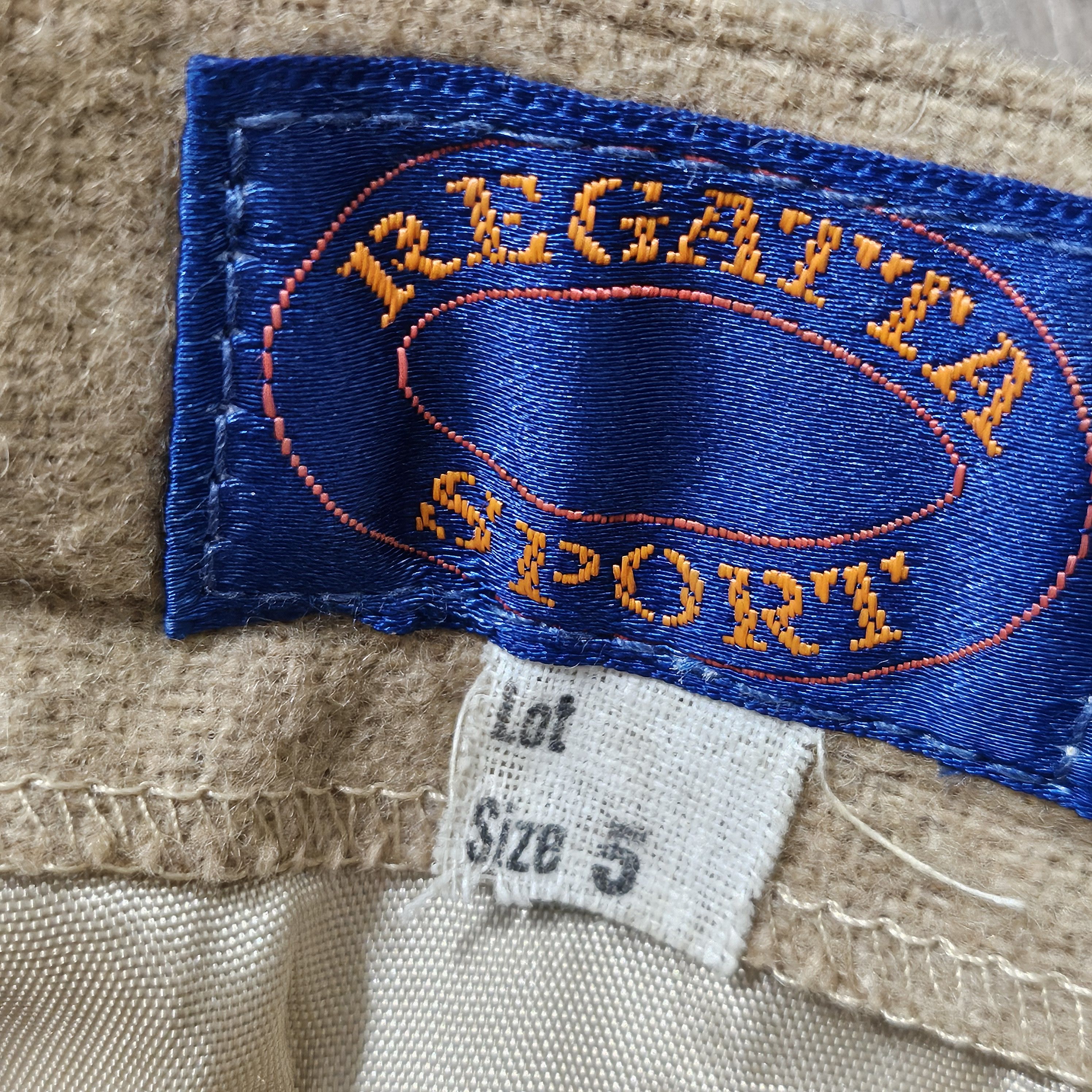 Vintage Vintage Regatta Sport wool midi skirt, tan, size 5 Size 23" - 8 Thumbnail