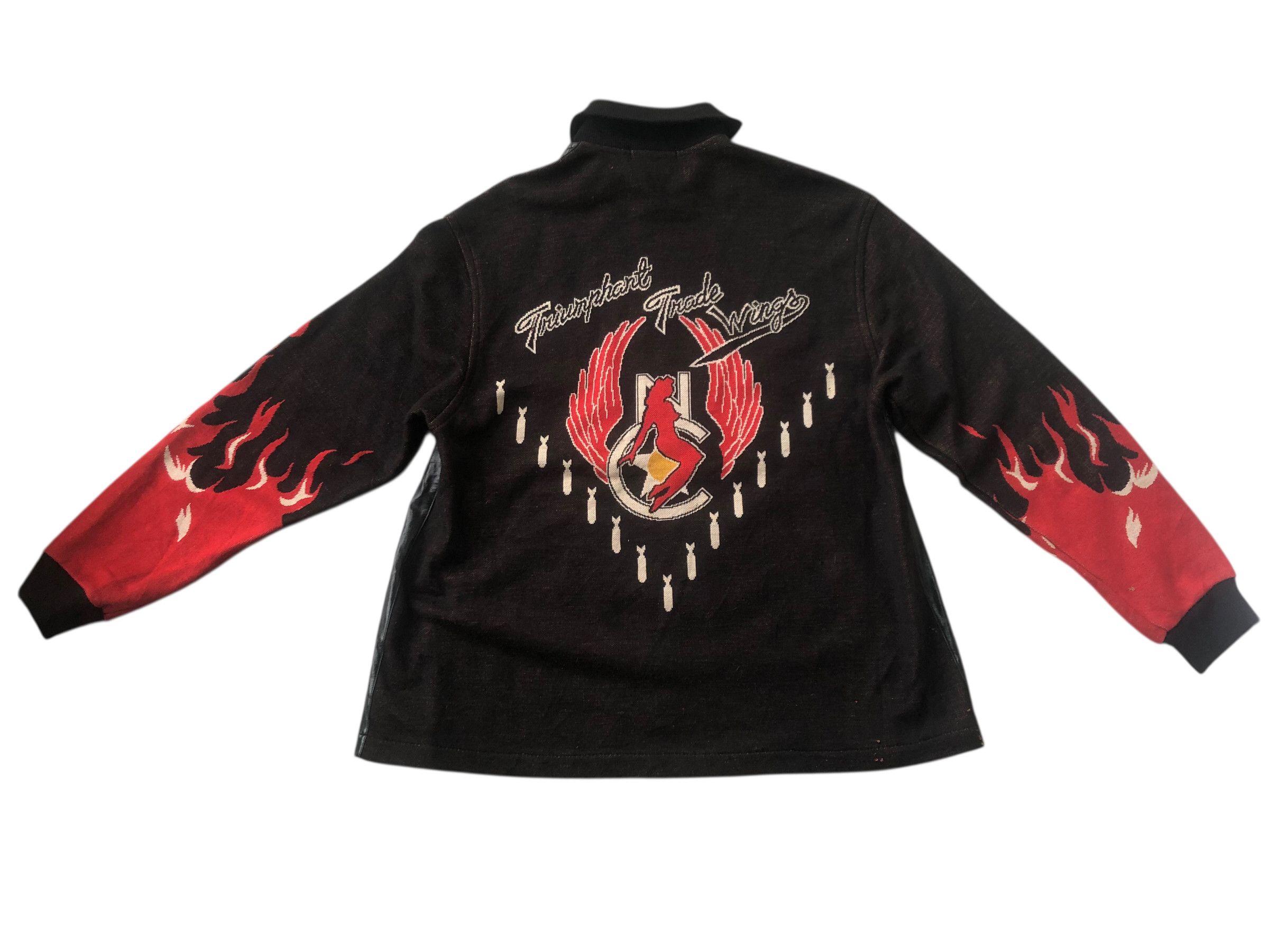 Nicole Club 🔥Vtg NICOLE CLUB FOR MEN Sample Archived Wool PVC Jacket Size US XL / EU 56 / 4 - 1 Thumbnail