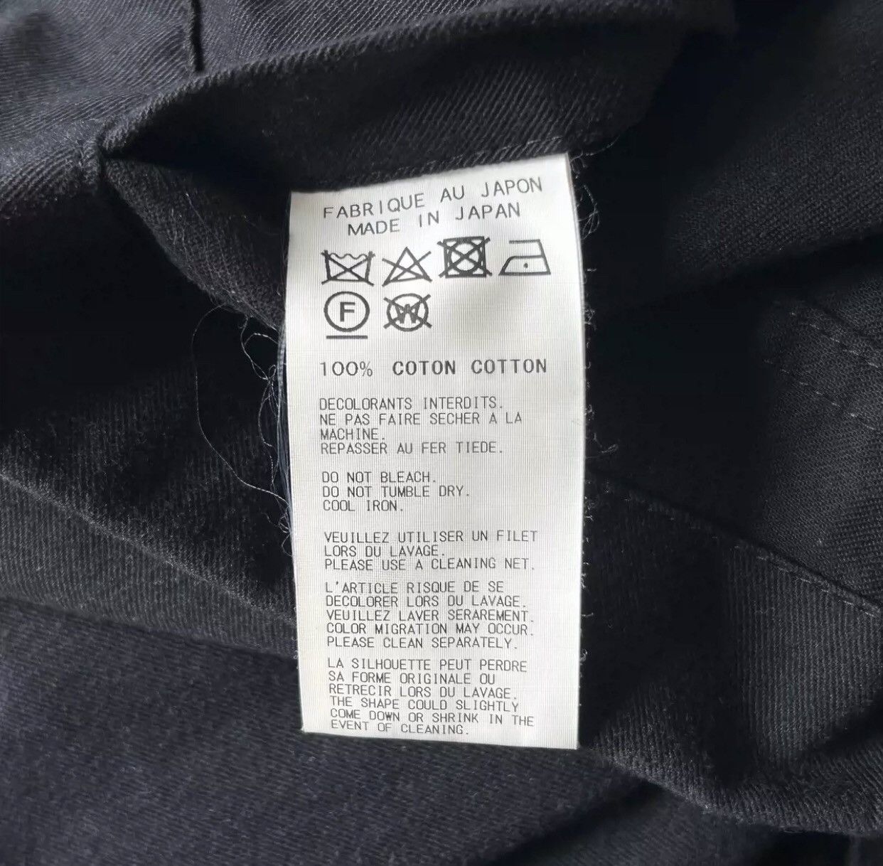 Yohji Yamamoto Yohji Yamamoto 17ss Longitudinal Large Pocket Short Suit Size 42S - 7 Thumbnail