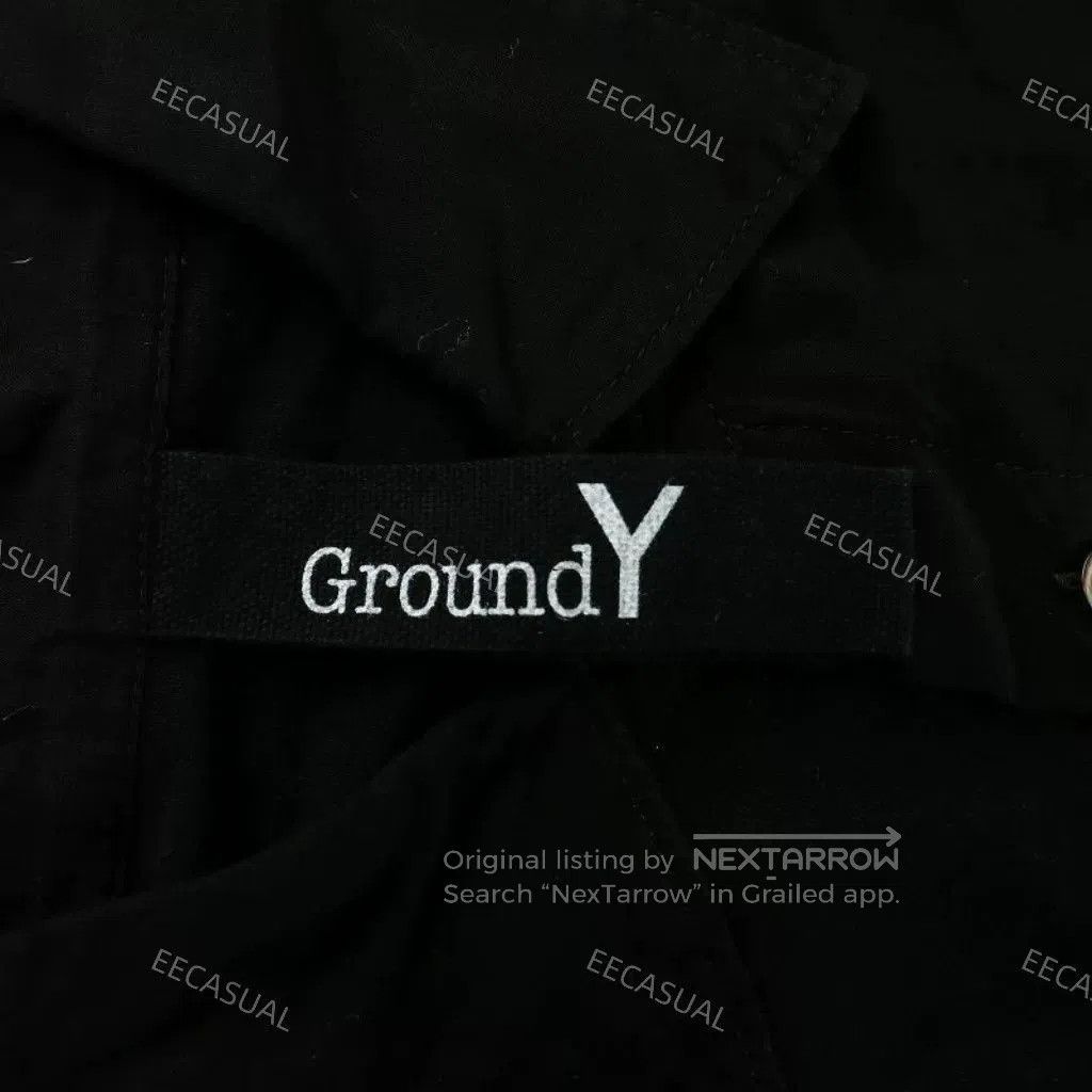 Ground Y Yohji Yamamoto Ground Y Black Shirt. Size US S / EU 44-46 / 1 - 5 Thumbnail