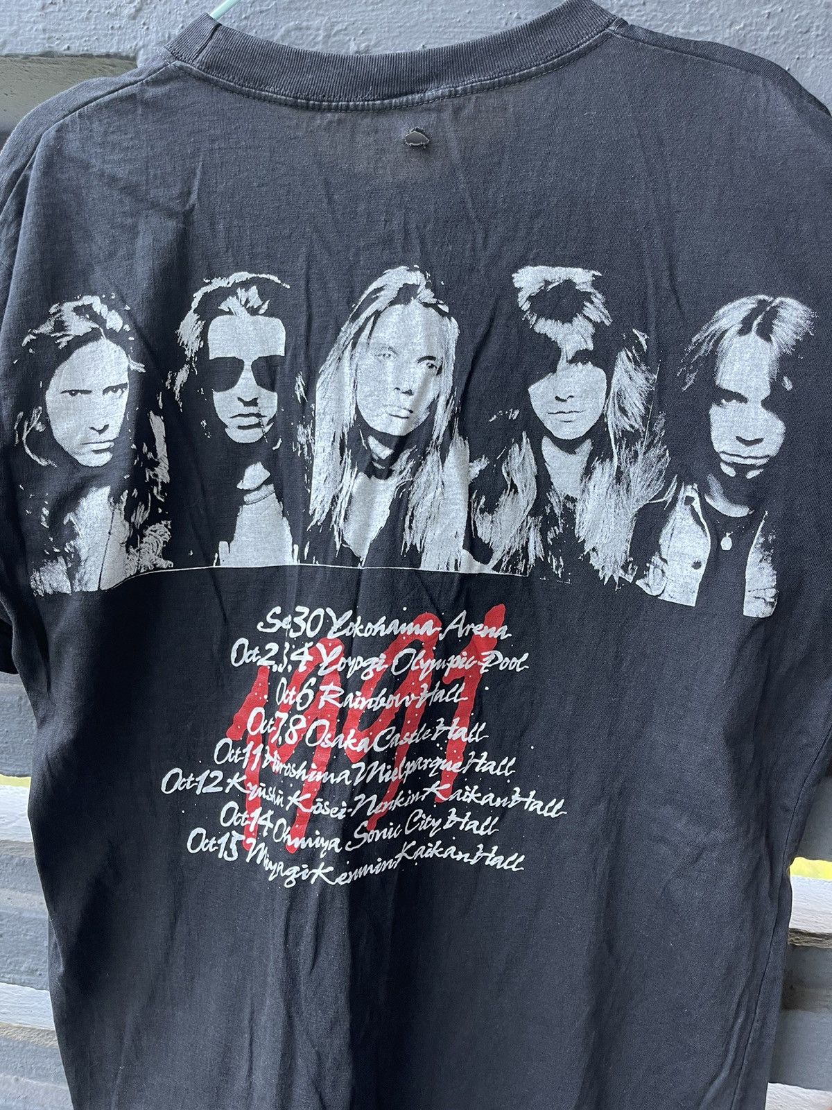 Band Tees × Vintage Vintage Skid Row no fuckin' frills t