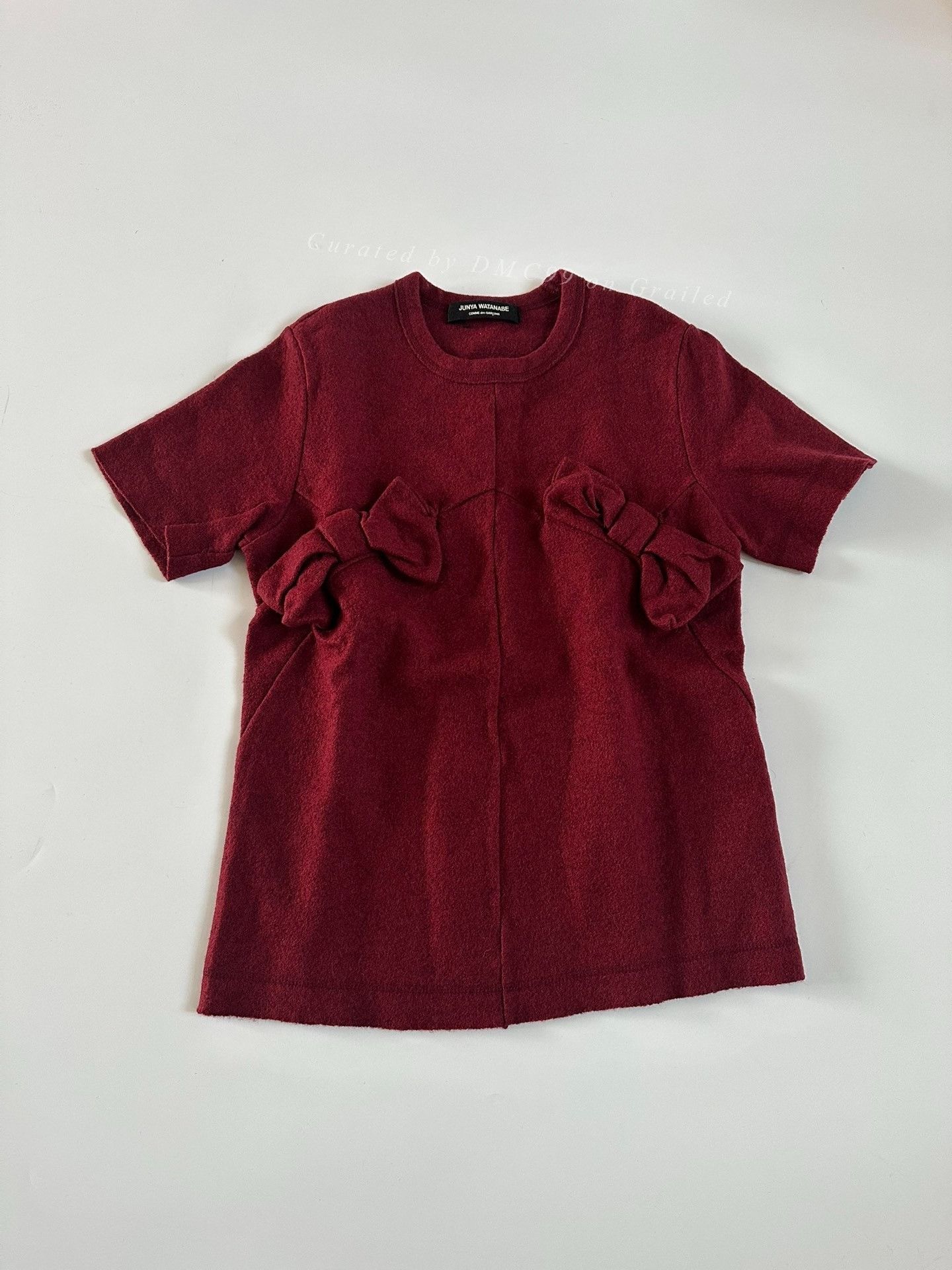 Junya Watanabe Junya Watanabe 2003 3D Bow Short Sleeve Top Size M / US 6-8 / IT 42-44 - 1 Thumbnail
