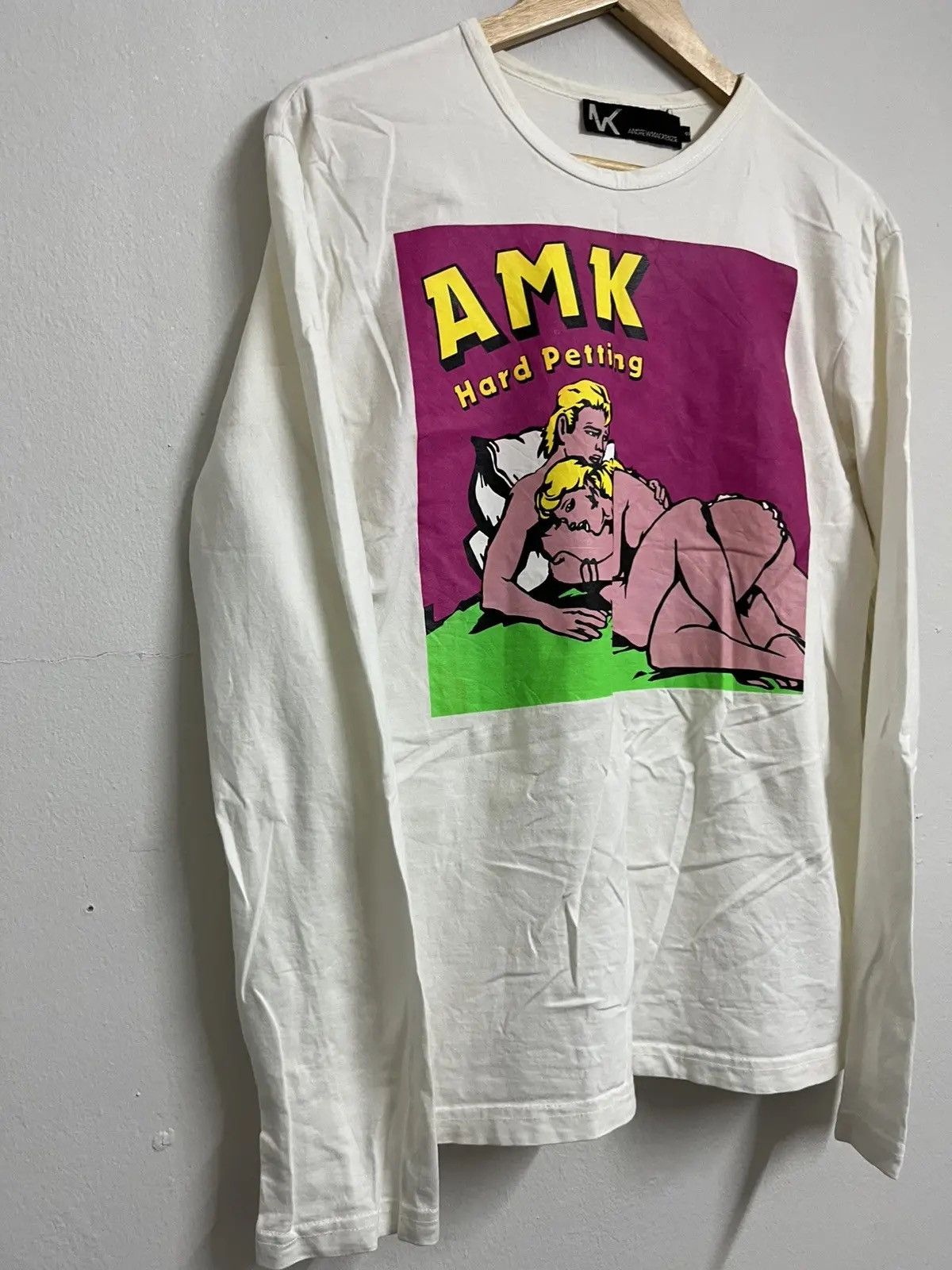 Andrew Mackenzie 💥 Crazy screen AMK HARD PETTING SEXY GIRL SEX Tee Size US S / EU 44-46 / 1 - 3 Thumbnail