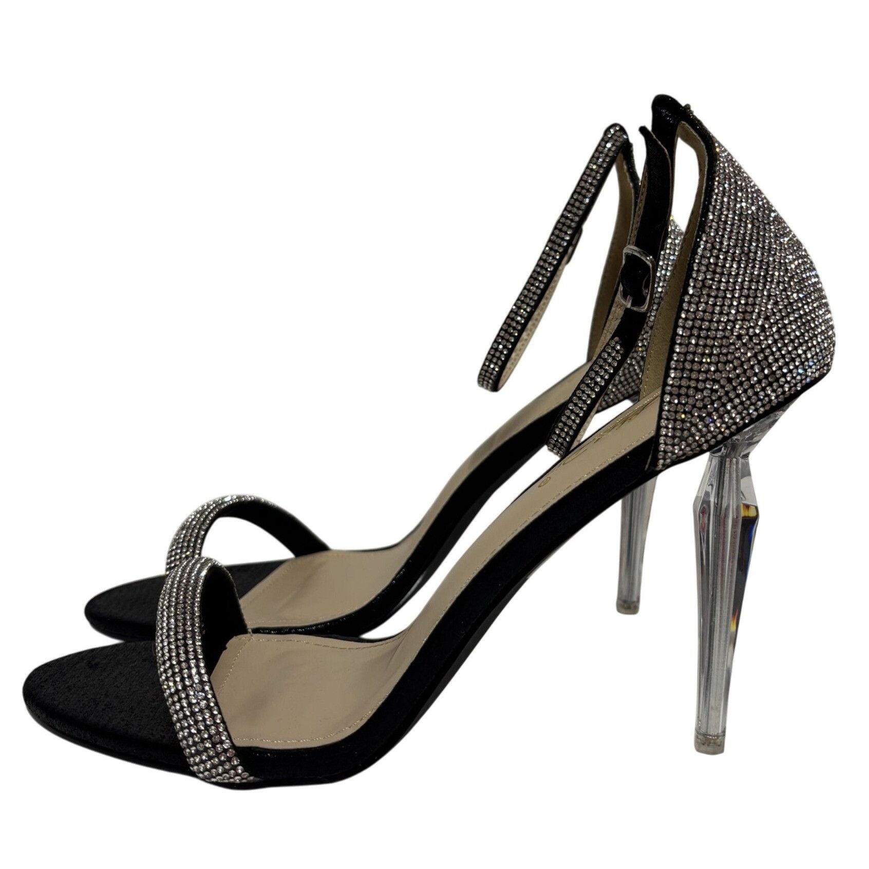 Other CATHY DIN / Laura-3 / Luxury Rhinestone / Black & Silver / S Size US 10 / IT 40 - 2 Thumbnail