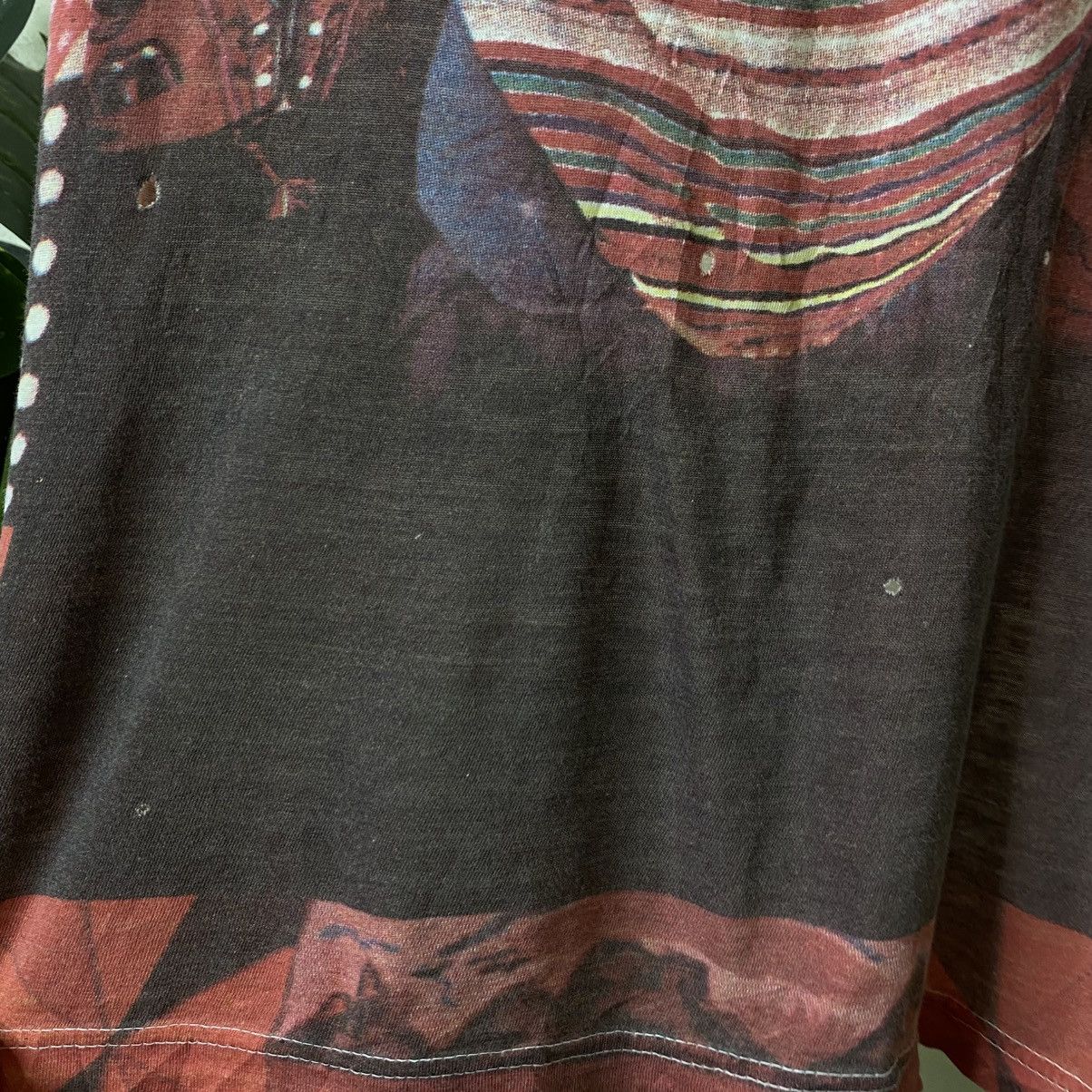 Vintage 1990s Aquarose AllOverPrint Art T Shirt Size US XXL / EU 58 / 5 - 5 Thumbnail
