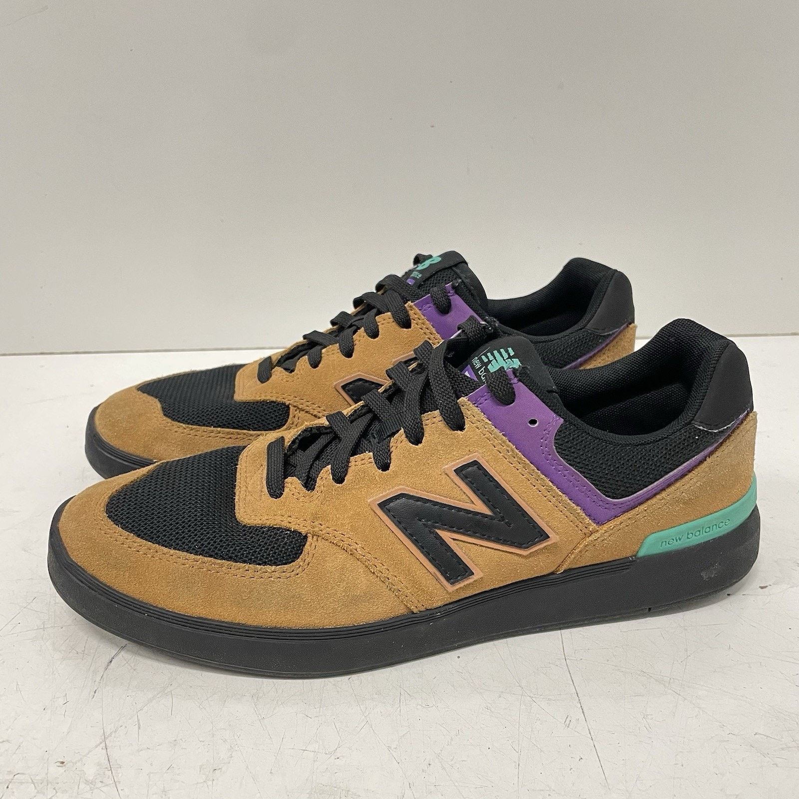 New Balance New Balance 574 V1 All Coasts Brown Black Shoes Men's 9.5 Size US 9 / EU 42 - 1 Thumbnail