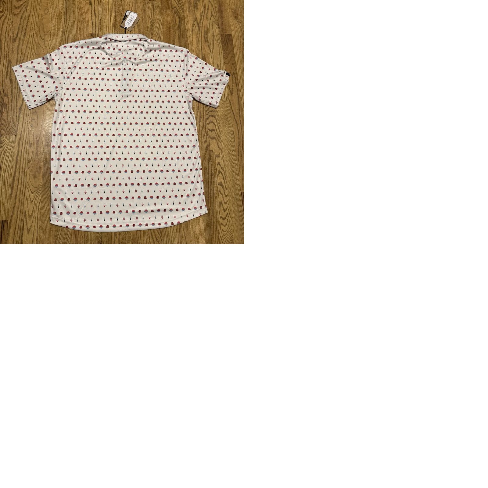 Vintage Swannies Golf Polo Shirt Men XXL White Quick Dry Moisture Wicking Breathable UV Protection Classic Outdoor Golf Shirt Mens 2XL Polo Size US XXL / EU 58 / 5 - 10 Thumbnail