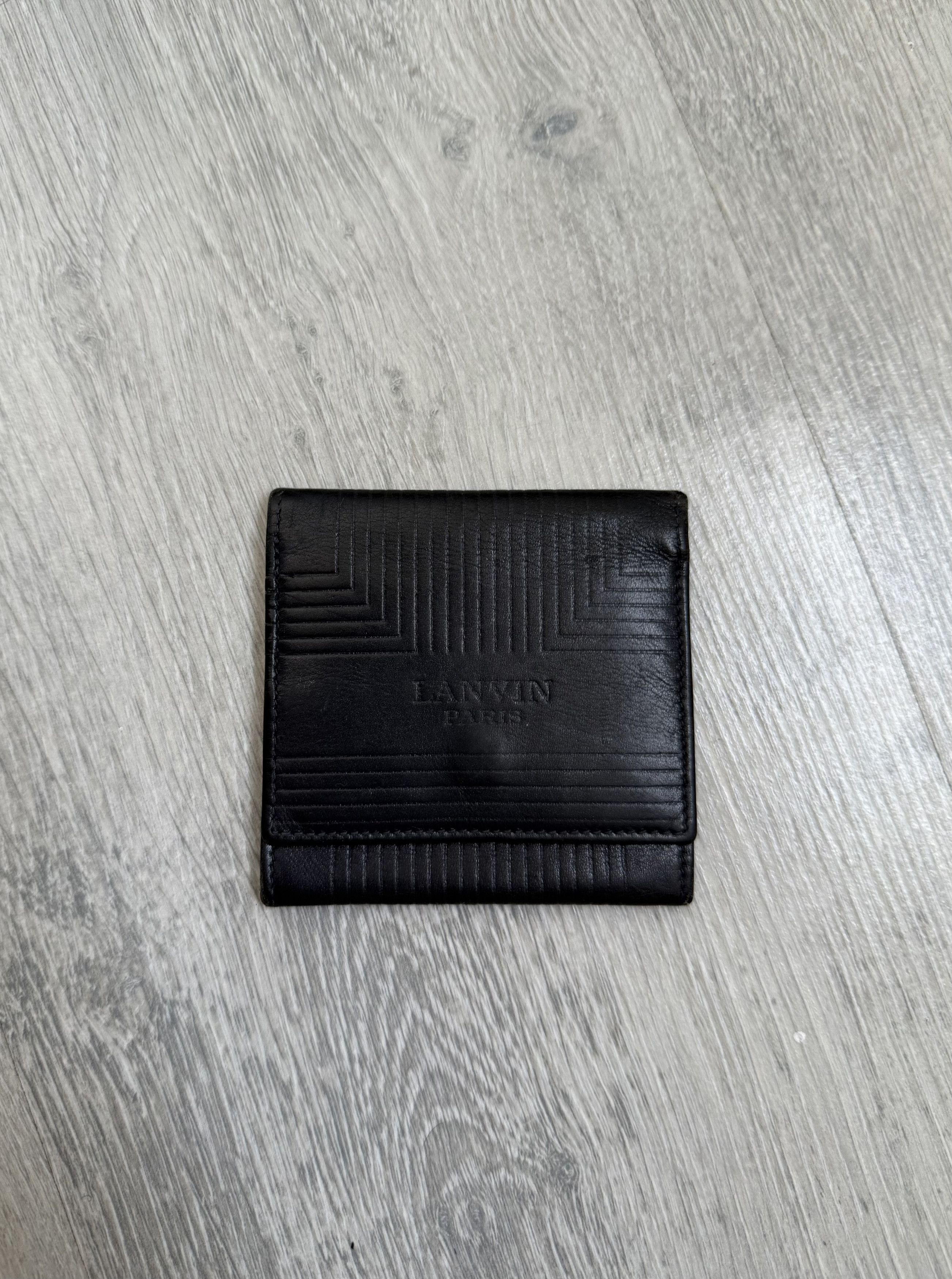 Lanvin Archive Lanvin leather coin wallet case Size ONE SIZE - 1 Thumbnail