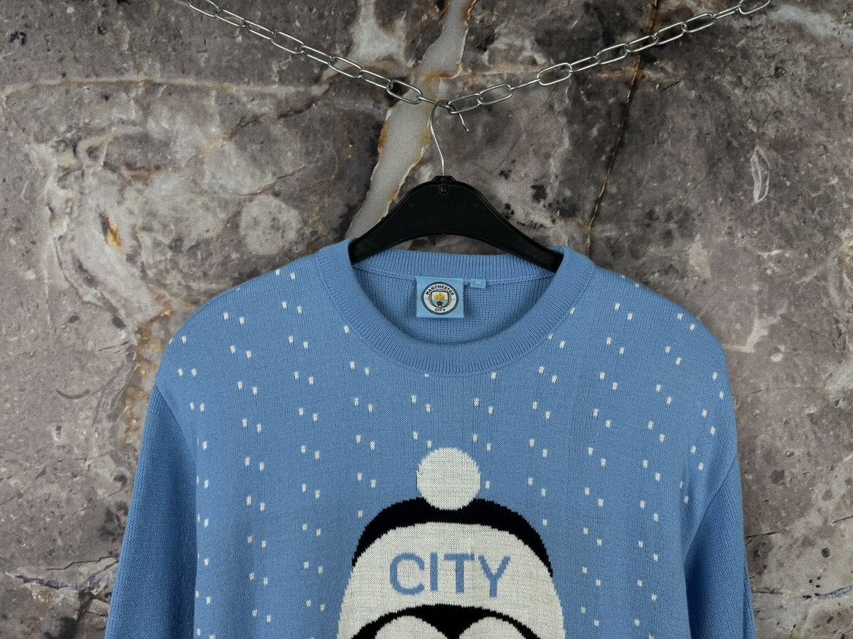 Nike Manchester City Sweater Pullover Winter Penguin Size Medium Size US M / EU 48-50 / 2 - 2 Thumbnail