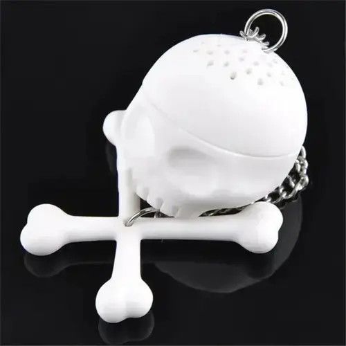 Japanese Brand Skull Head Shape Tea Strainer Bag Size ONE SIZE - 3 Thumbnail