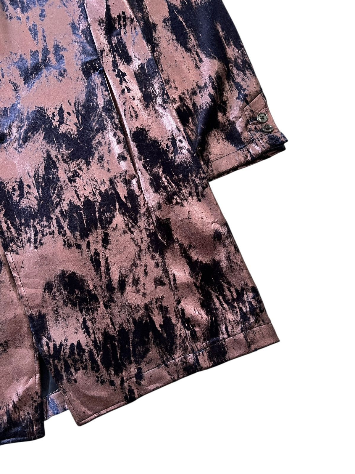 Tornado Mart Tornado Mart Coated Velvet Long Coat Size US M / EU 48-50 / 2 - 4 Thumbnail