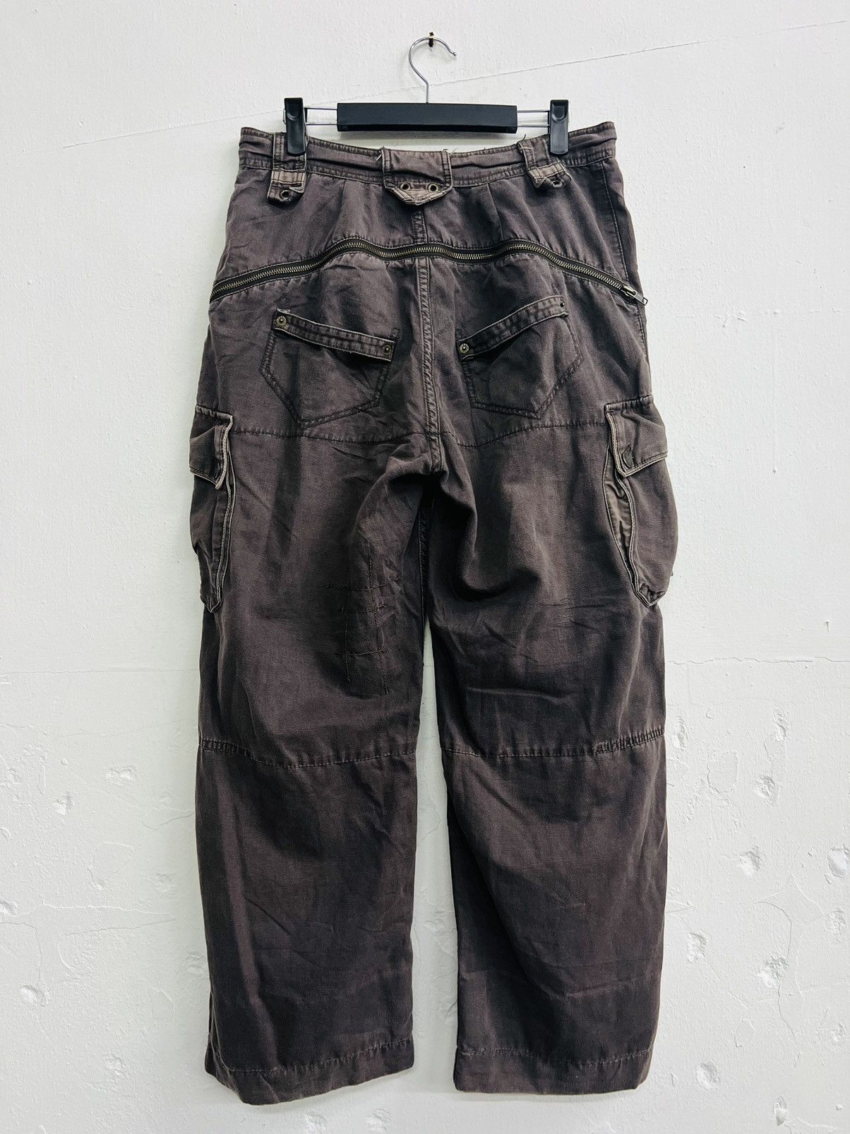 If Six Was Nine × Japanese Brand × Vintage Vintage Military Bondage Cargo Pants Size US 32 / EU 48 - 18 Thumbnail