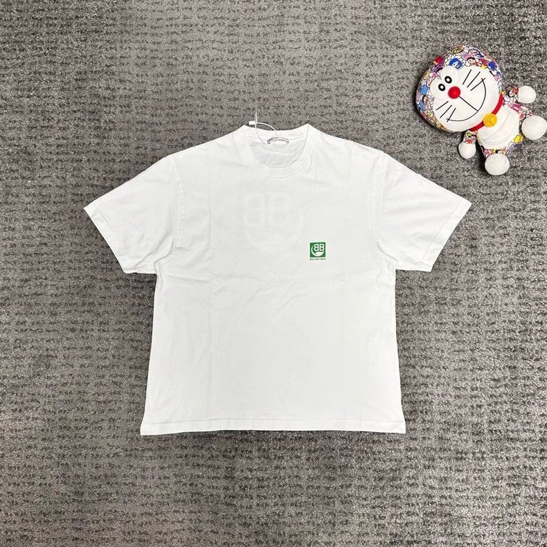 Balenciaga Double B Eco Logo T-shirt - dmc