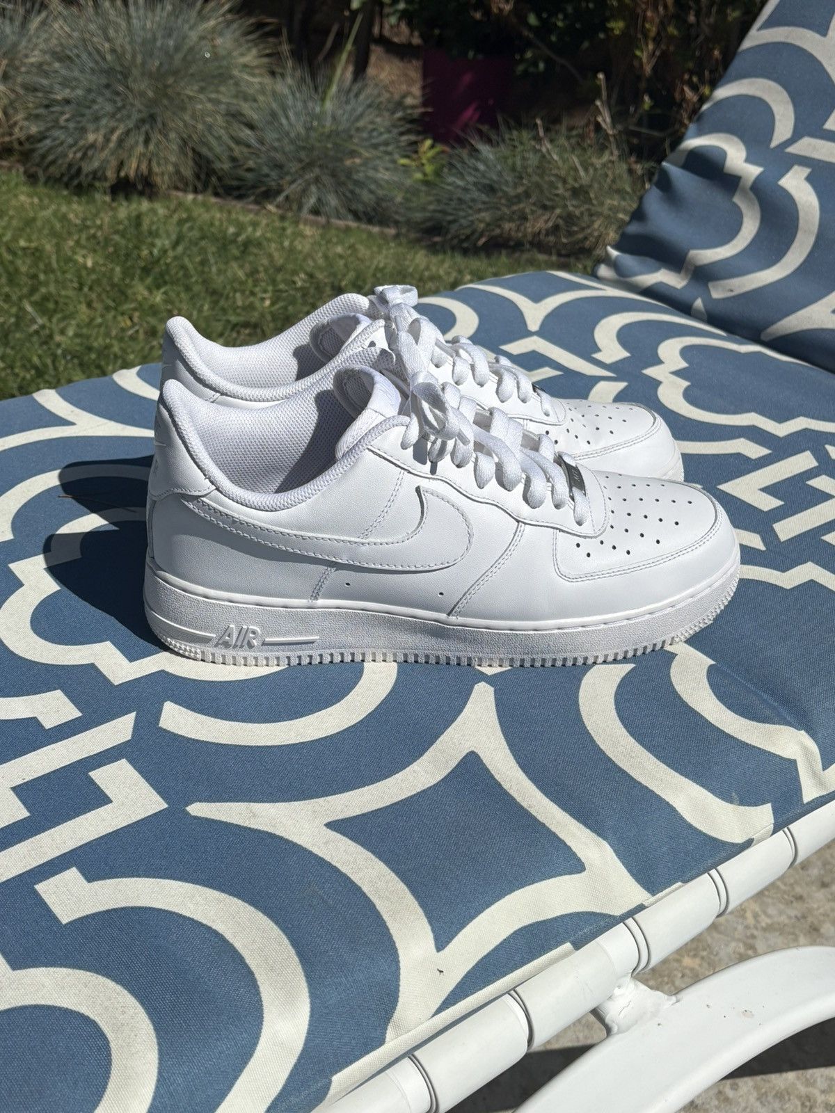 Nike Shoe All White Low Air Force Nike Air Force Low 07 